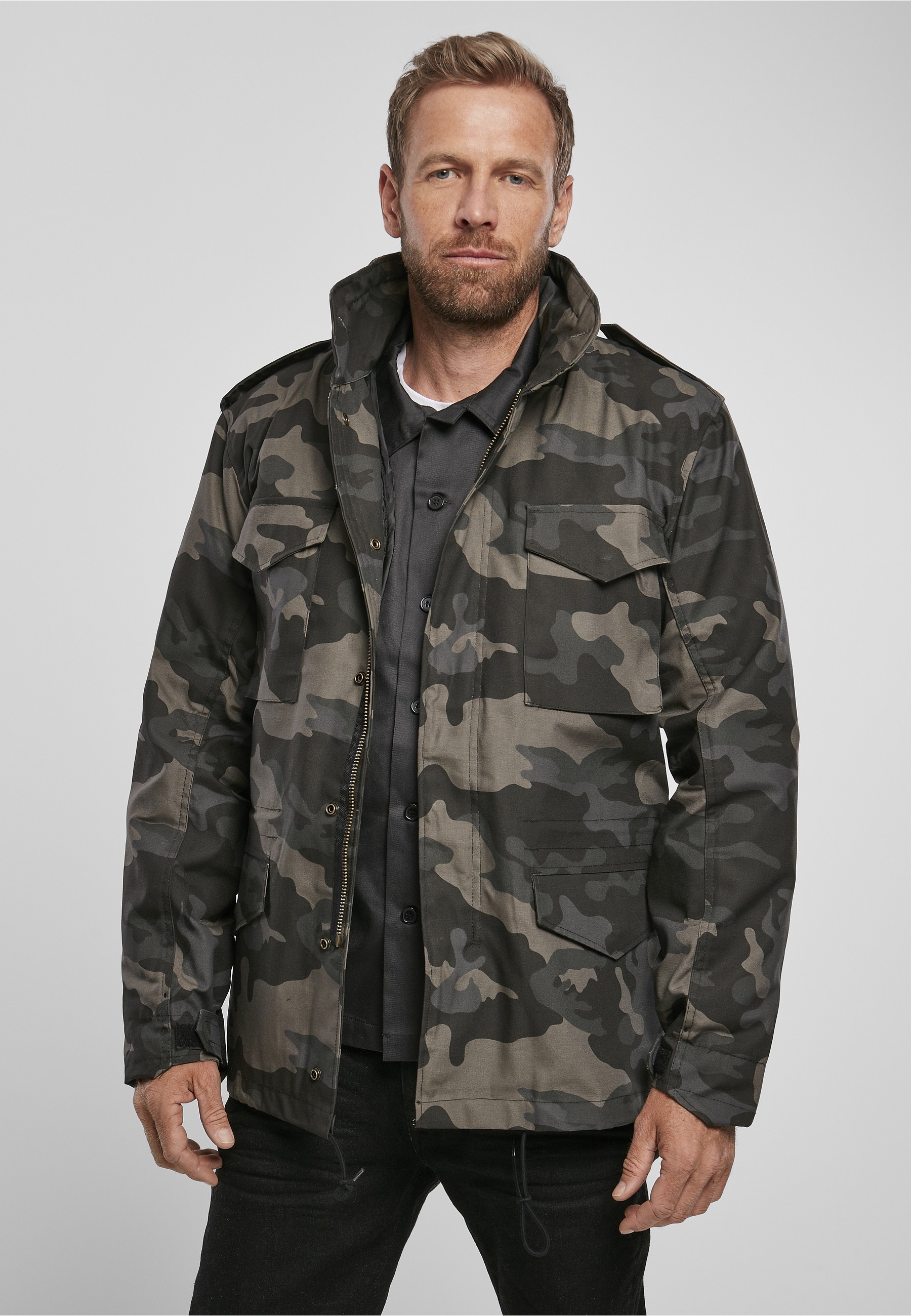 Brandit Allwetterjacke »Brandit Herren M-65 Field Jacket« 1 tlg. ohne Kapuze
