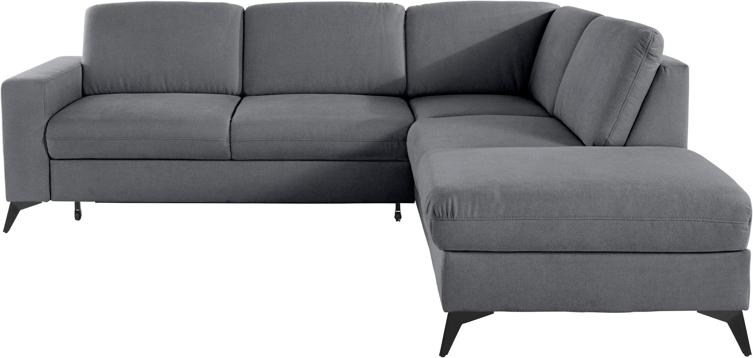 Home affaire Ecksofa "Lolland L-Form" Wahlweise mit Bettfunktion und Staura günstig online kaufen