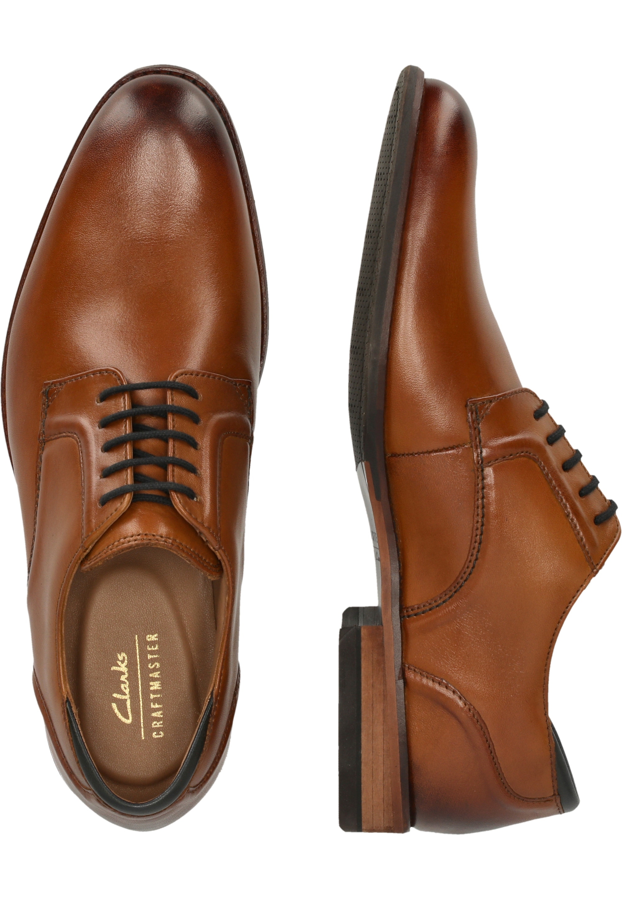Clarks Schnürschuh »CraftArlo«, mit gezielter Dämpfung für optimalen Komfort
