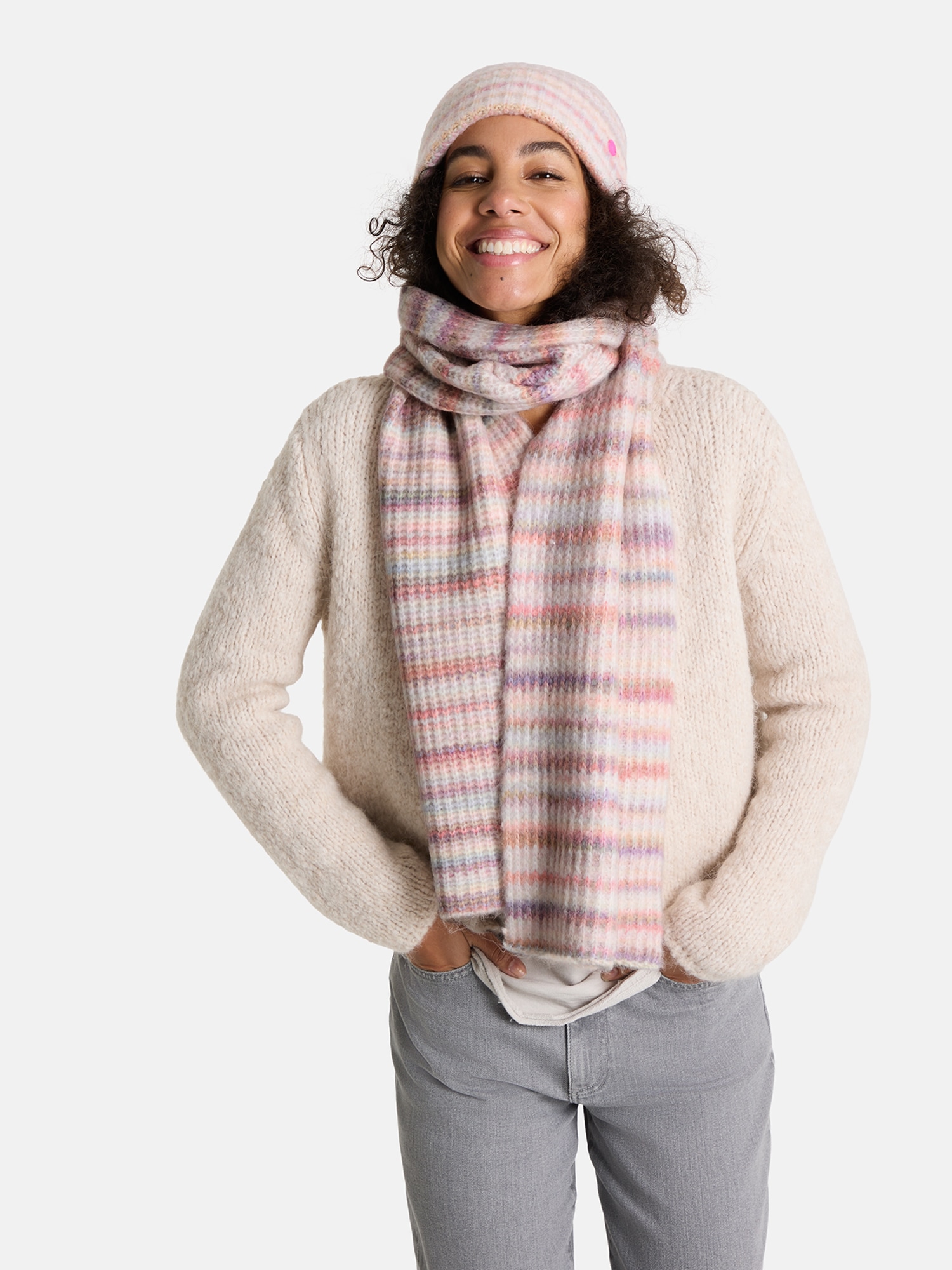 Lieblingsstück "Damen-Strickschal" mit Woll-Anteil