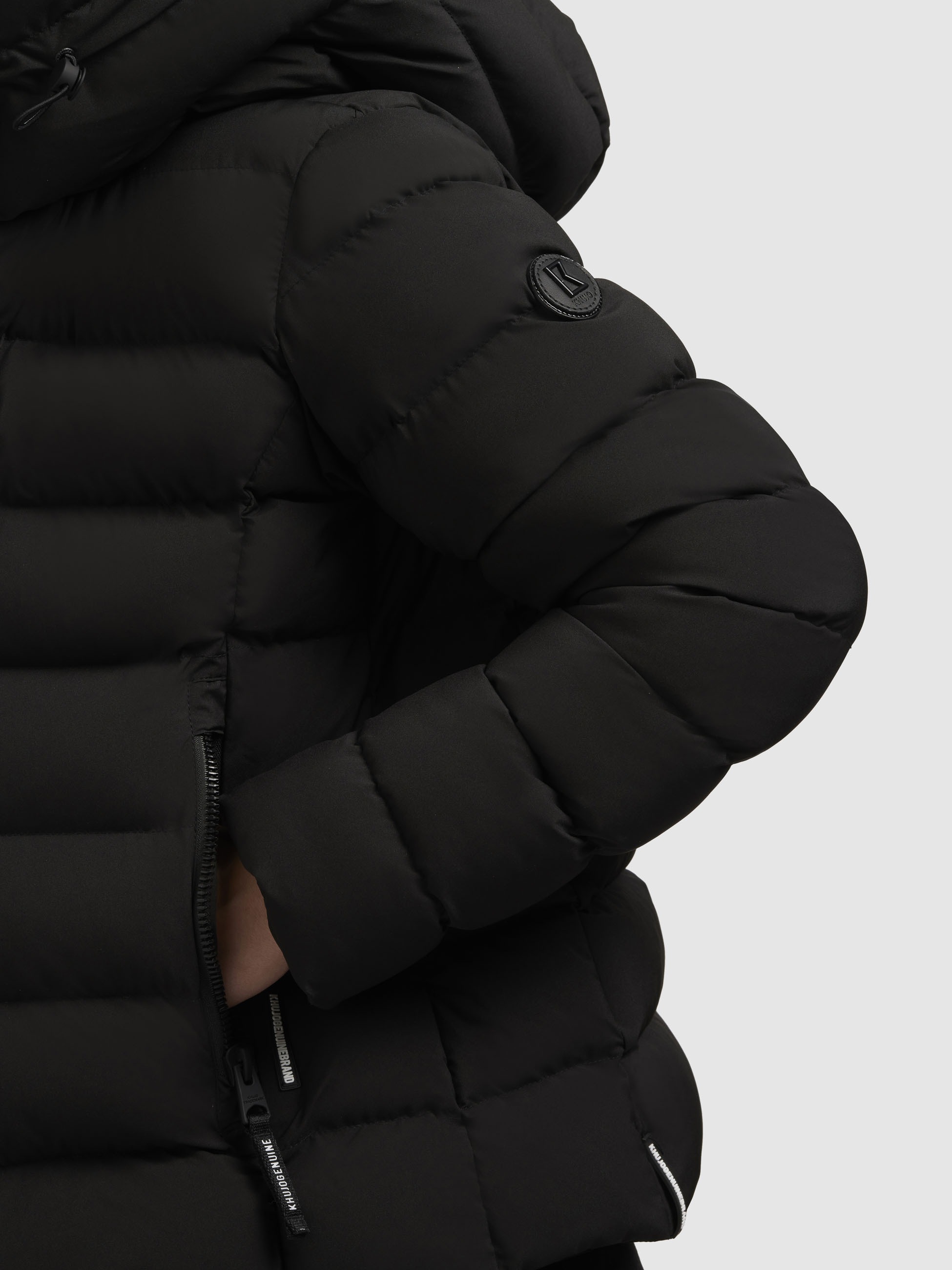 khujo Steppjacke »VADEA«, mit Kapuze