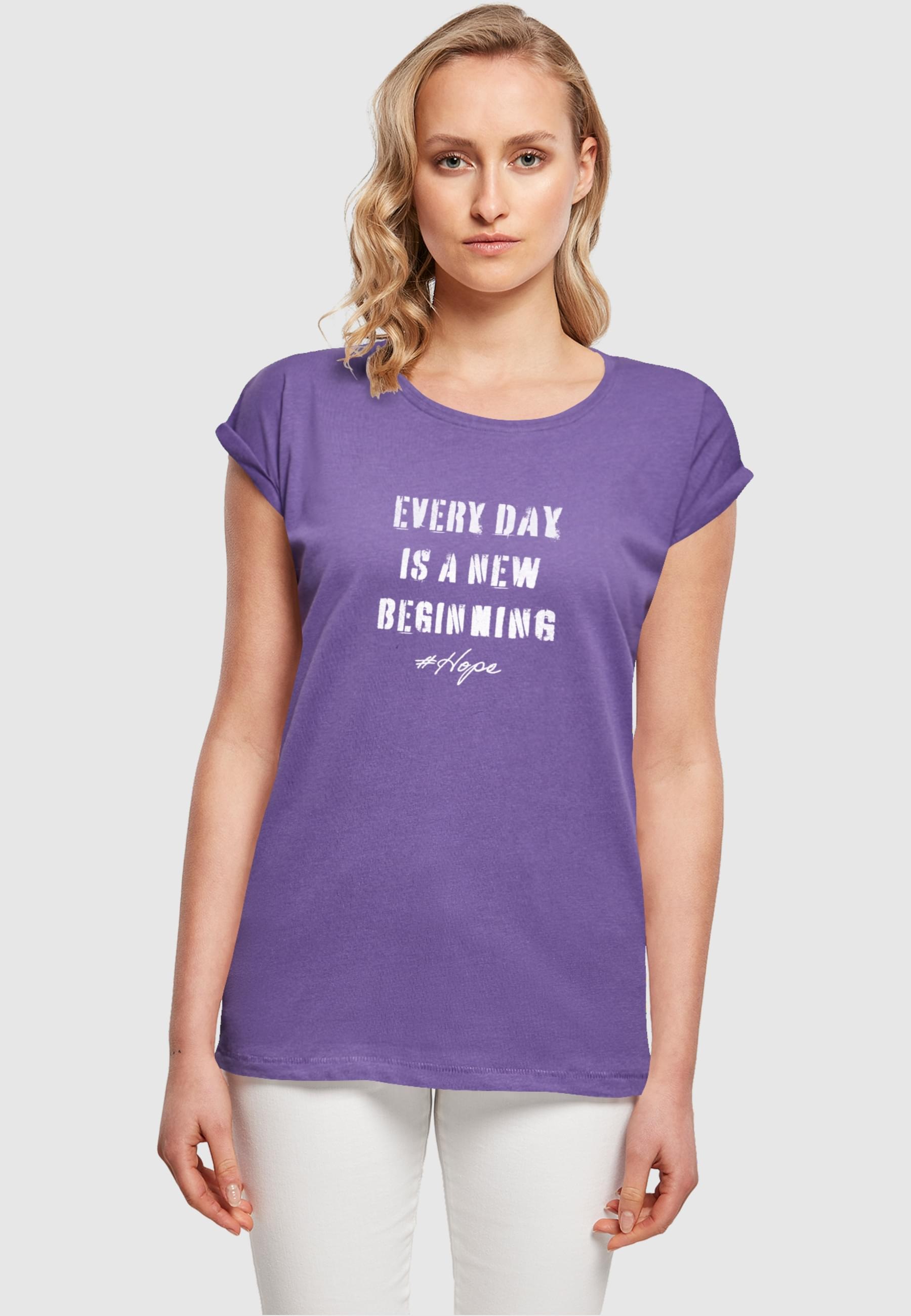 online Shoulder »Damen 2 Ladies (1 Extended BAUR Hope kaufen T-Shirt tlg.) Merchcode | Tee«,