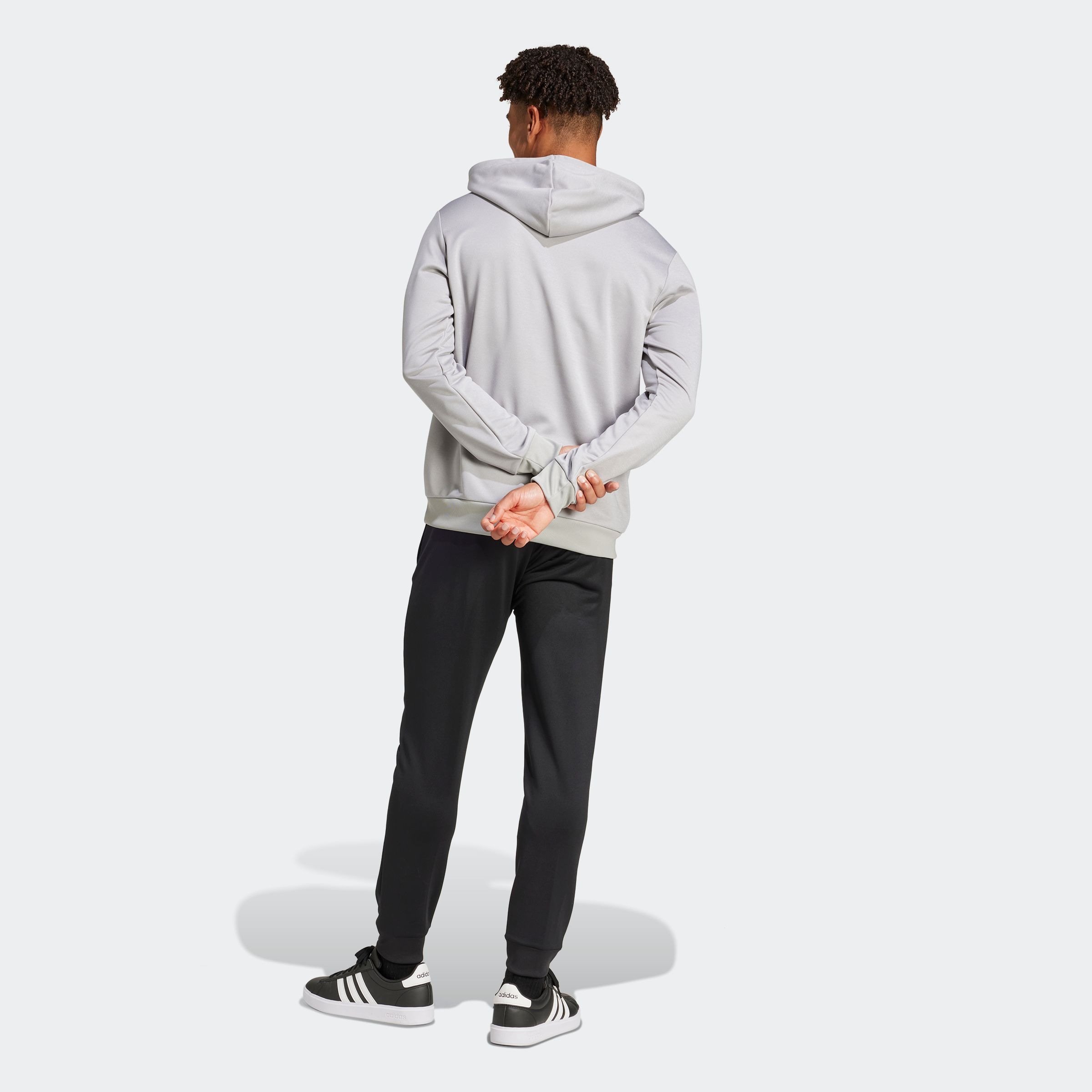 adidas Sportswear Trainingsanzug »M BL FT HD TS«, (2 tlg.), aus weichem French-Terry-Material, Hoodie