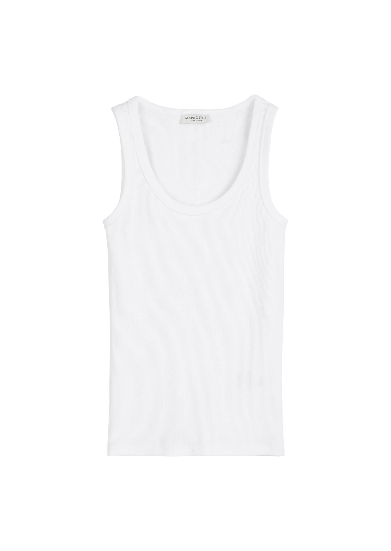 Marc O'Polo T-Shirt »aus elastischem Rippjersey«