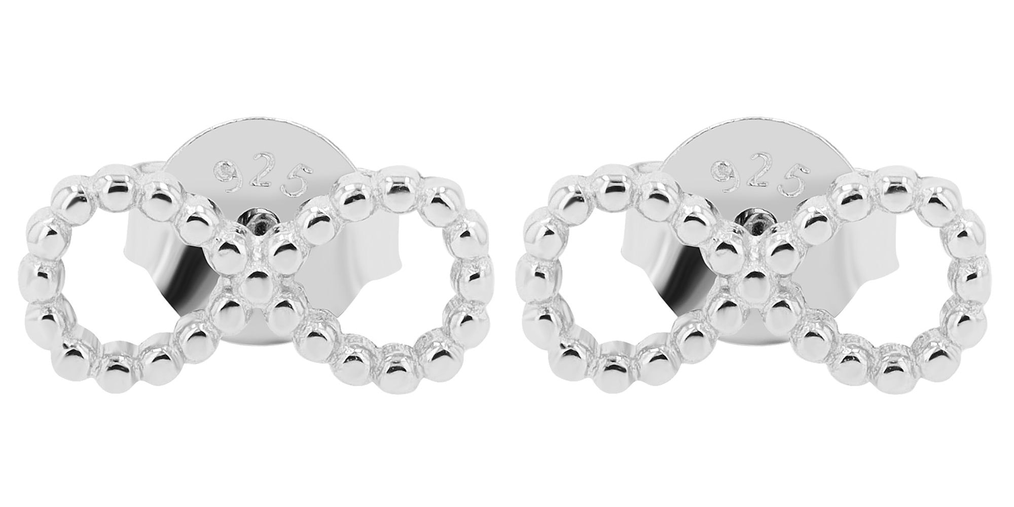 Adelia´s Paar Ohrhänger "Damen Ohrringe – Ohrstecker Unendlichkeitszeichen günstig online kaufen