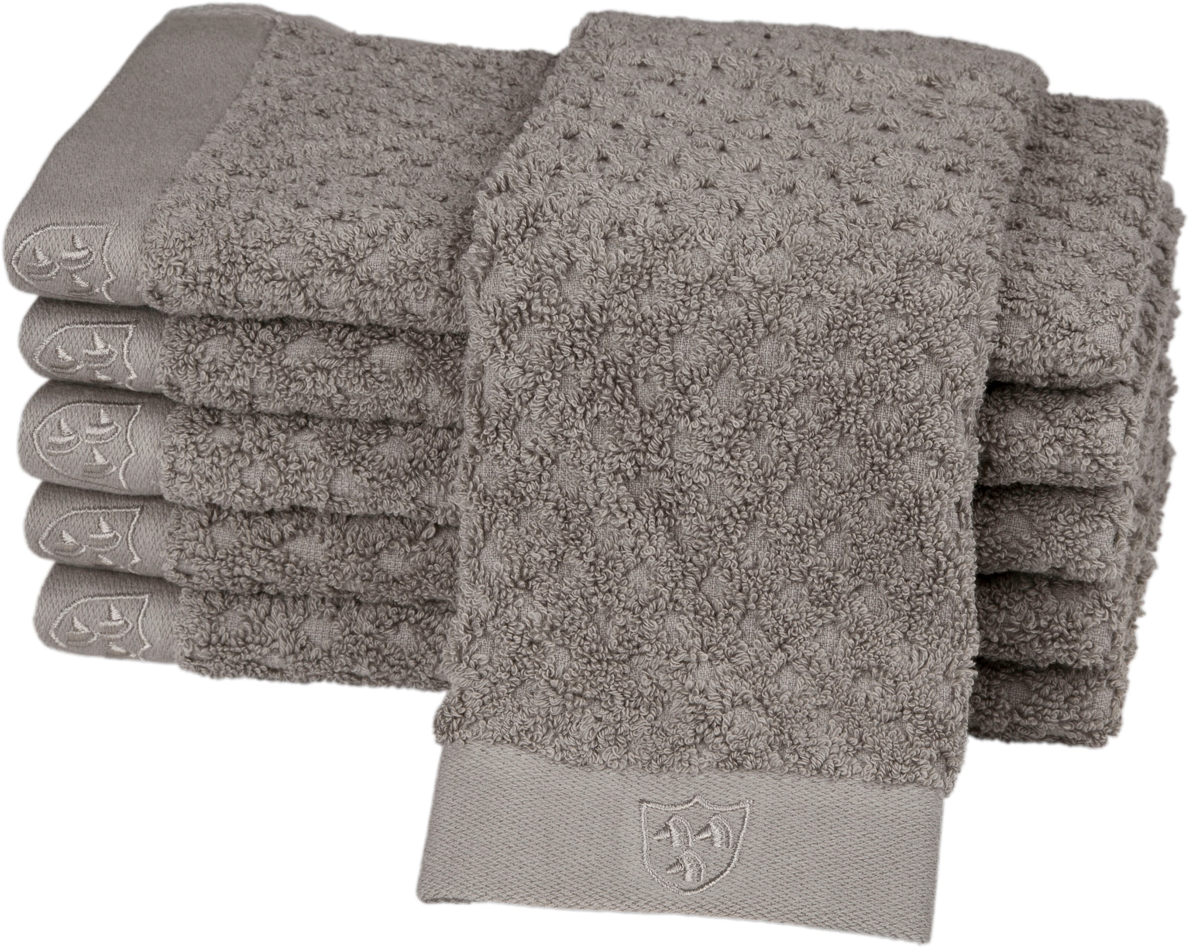 ROSS Gästehandtücher "Harmony" 100 % Baumwolle, Hoch Tief Struktur, viele F günstig online kaufen