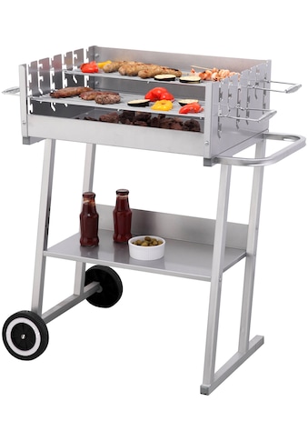 Tepro Holzkohlegrill »Grillwagen Pasadena« B...