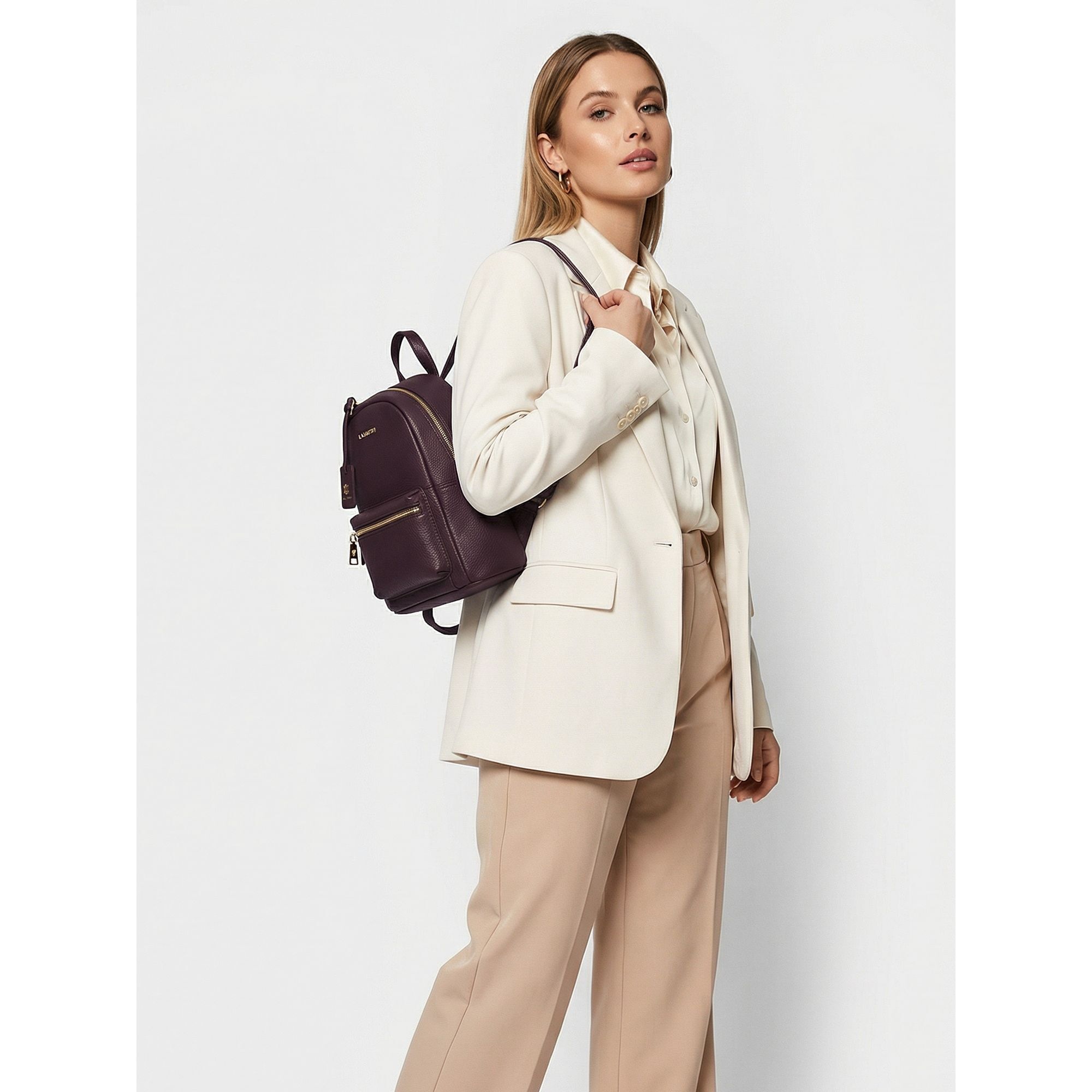 Lazarotti Rucksack »Bologna Leather City Rucksack Leder 27 cm«