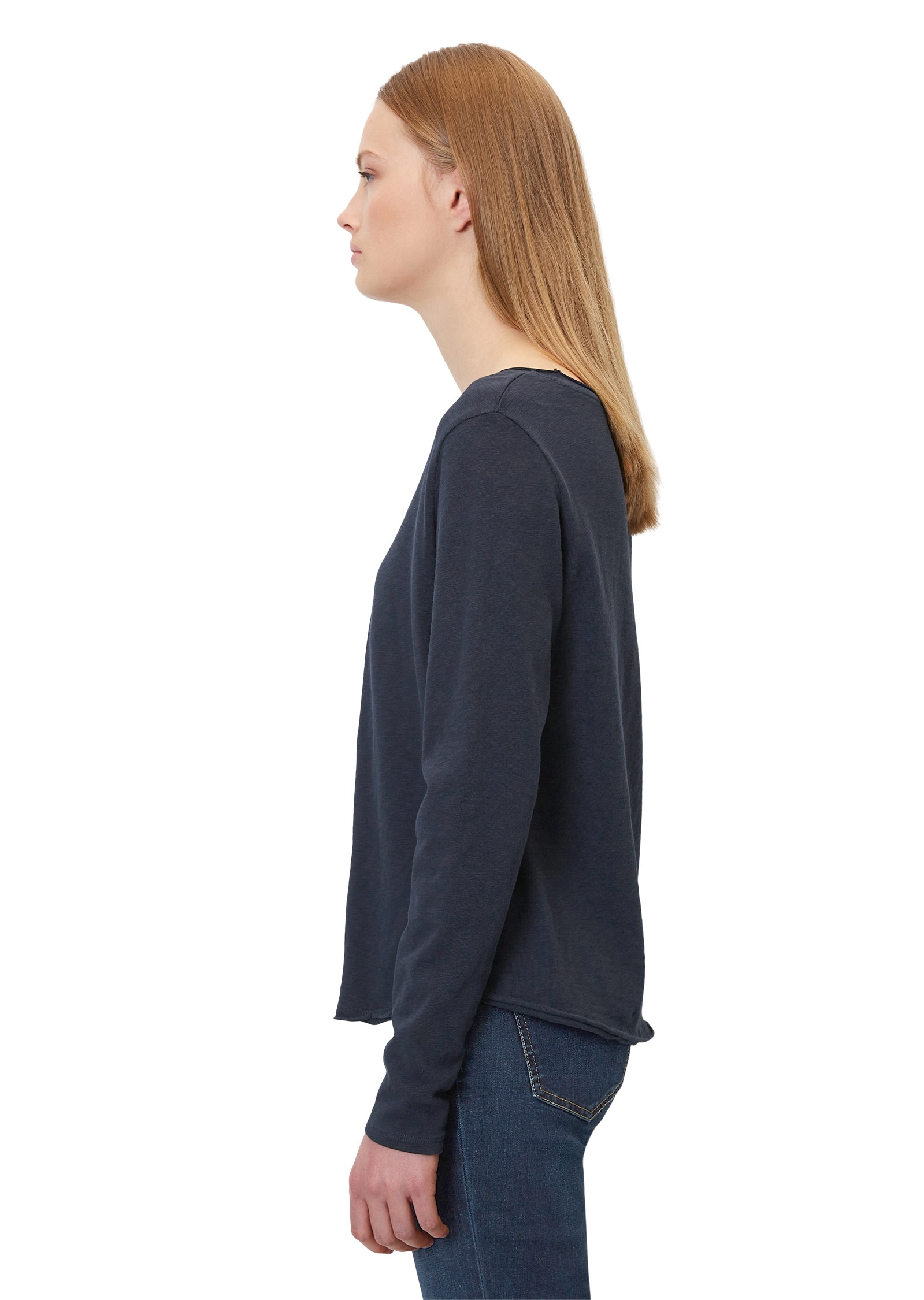 Marc O'Polo DENIM Langarmshirt »aus Organic Cotton«