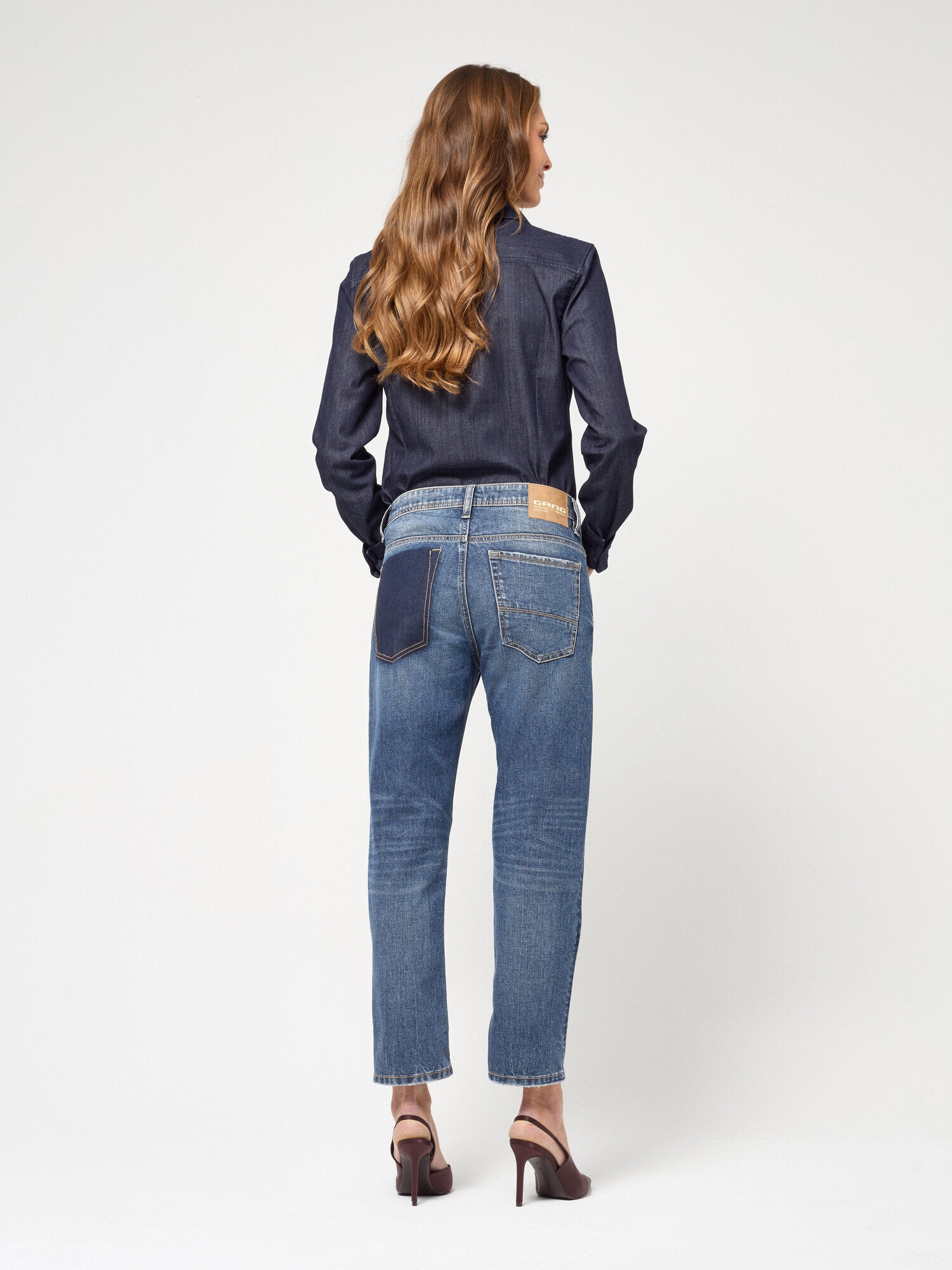 GANG 5-Pocket-Jeans »94NICA CROPPED« im 5-Pocket-Style