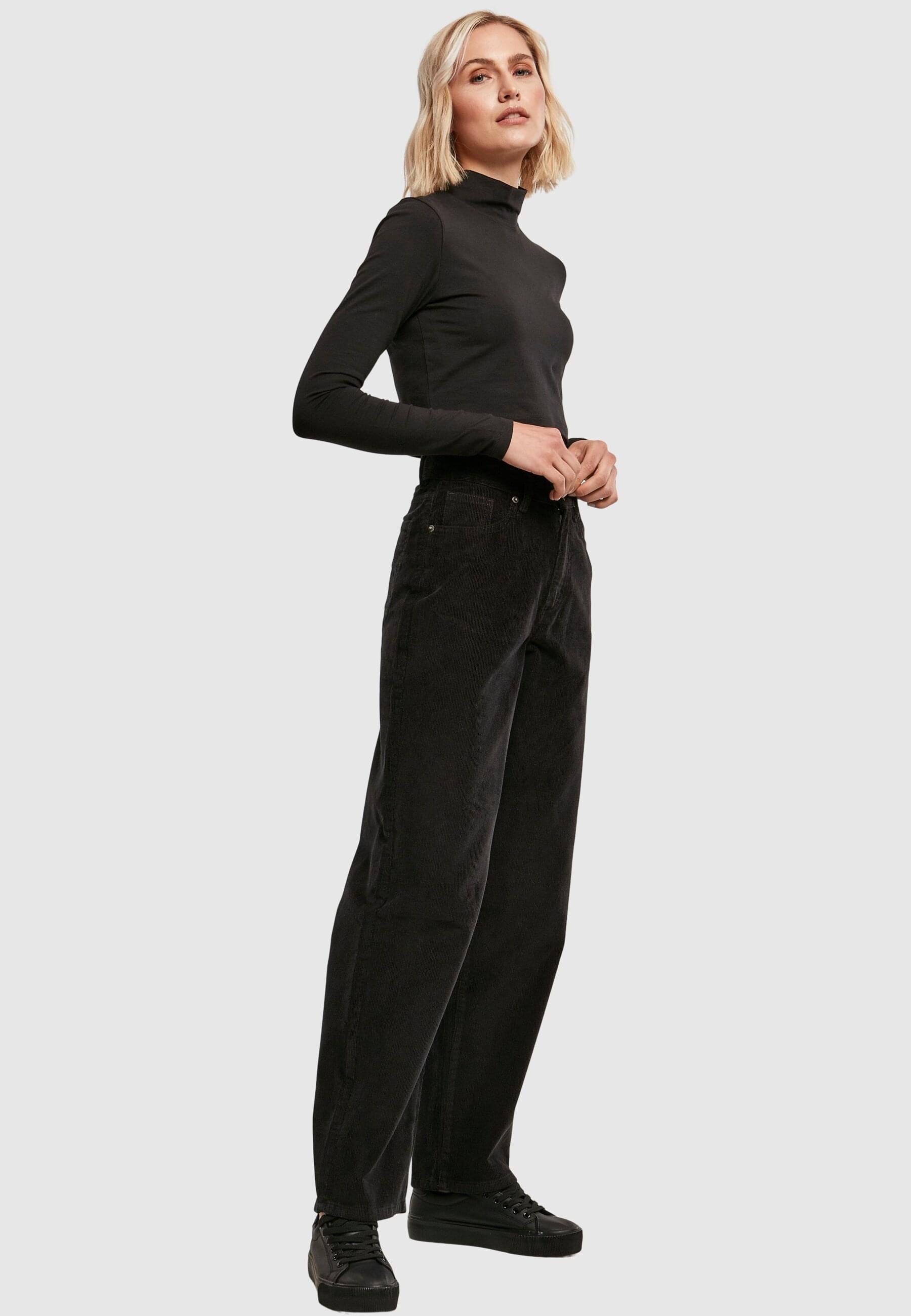 URBAN CLASSICS Stoffhose »Urban Classics Damen«, (1 tlg.)