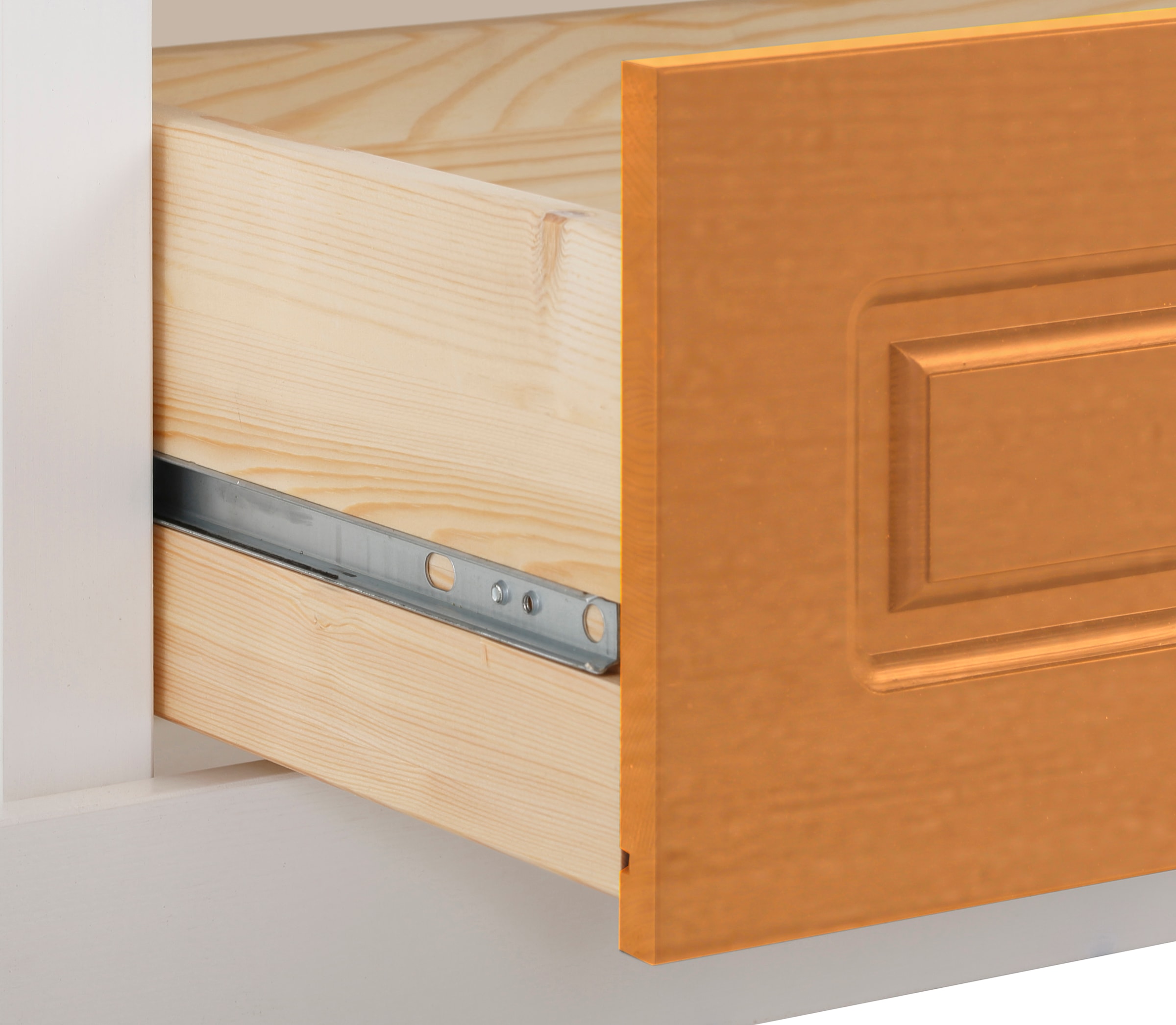 Home affaire Garderobenschrank »Basilico«, aus massiver Kiefer, FSC®, Breite 67 cm, mit Kleiderstange