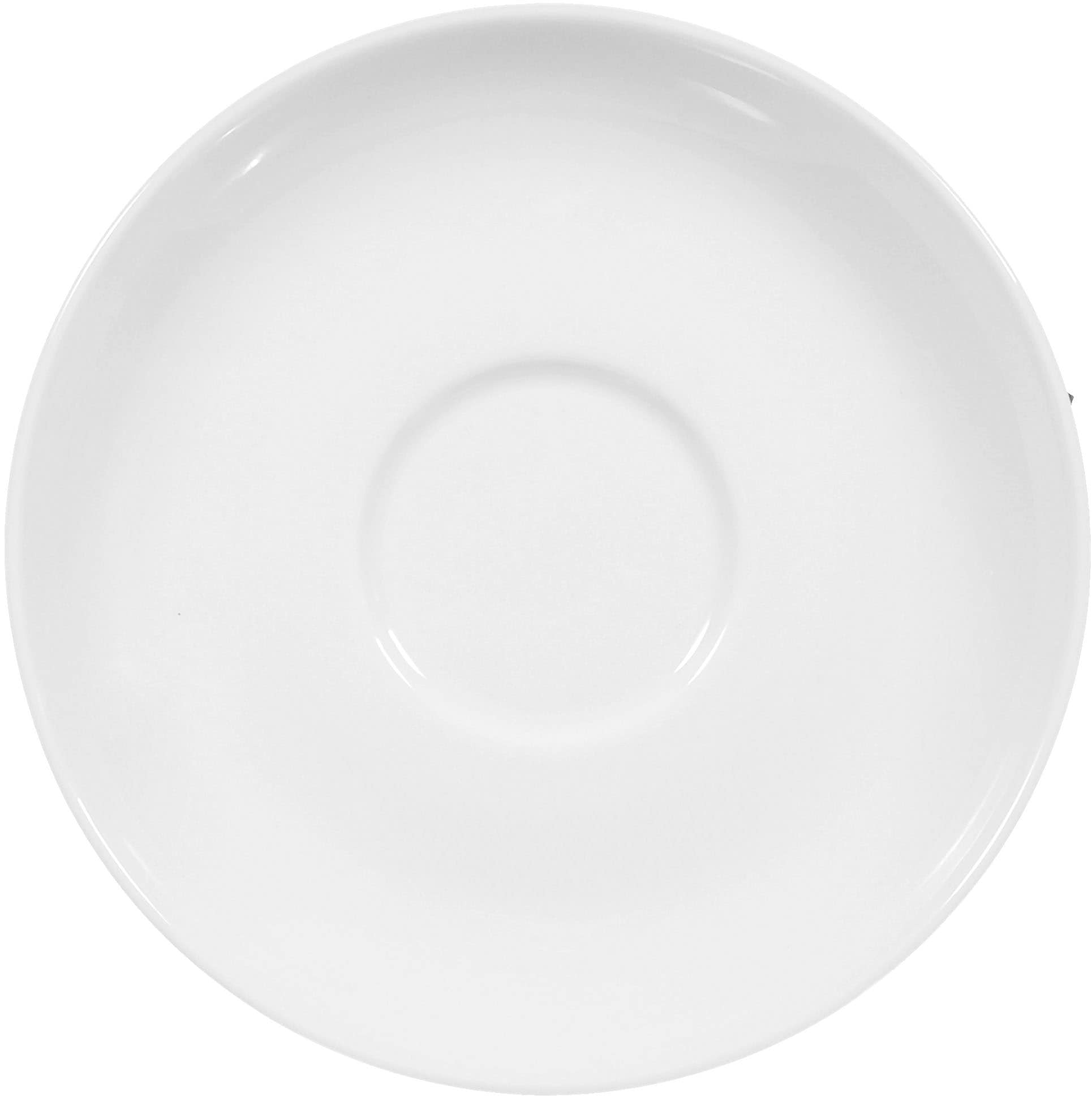Seltmann Weiden Teeservice »Geschirr-Set, 18 Teile, Lido Weiß, rund«, (Set, 18 tlg., 6x Teeobertasse 0,14 l, 6x Teeuntertasse, 6x Brotteller), Tassen, Untertassen, Teller, 18 Teile, für 6 Personen, Made in Germany