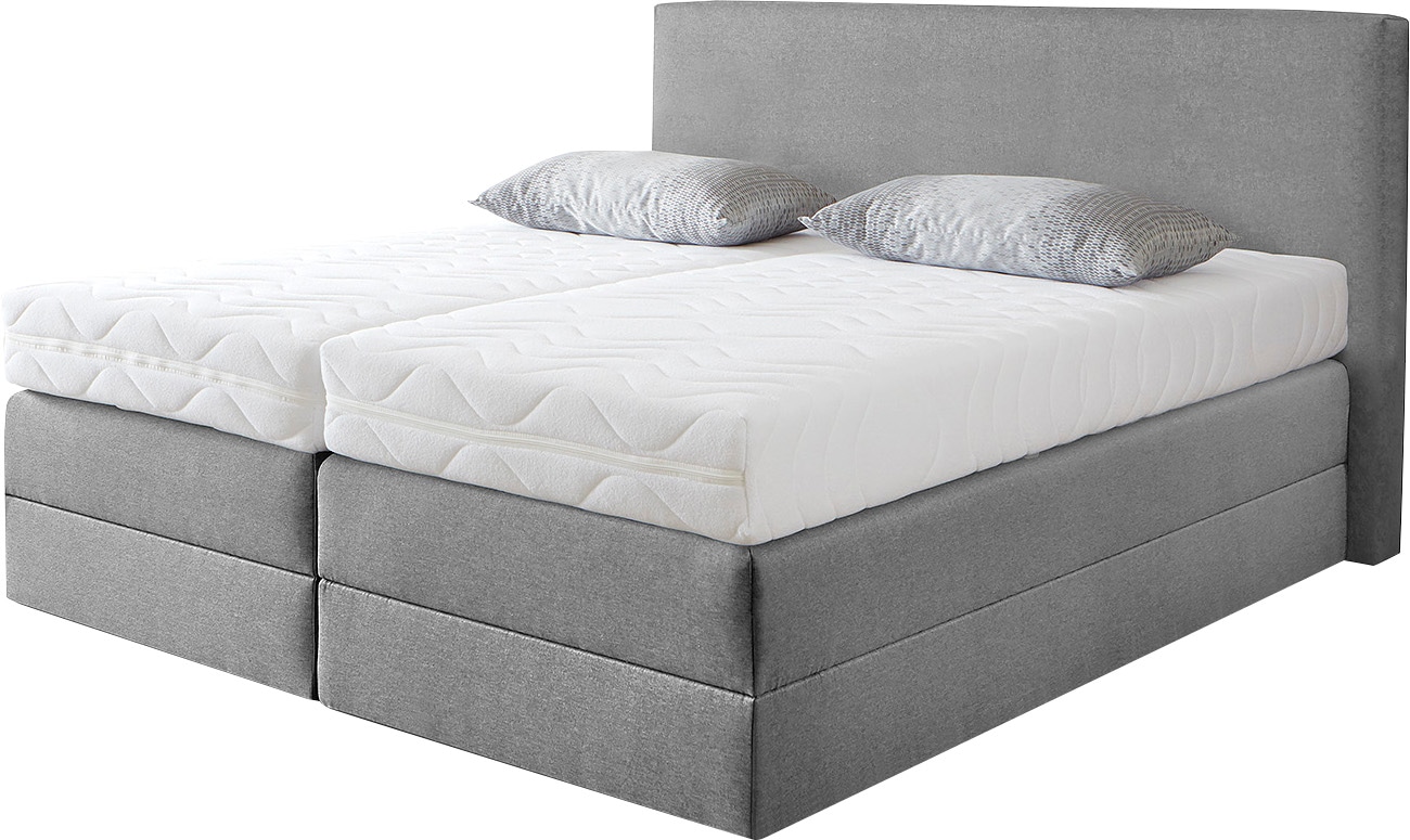 Westfalia Schlafkomfort Boxspringbett wahlweise mit Kaltschaum-Topper günstig online kaufen