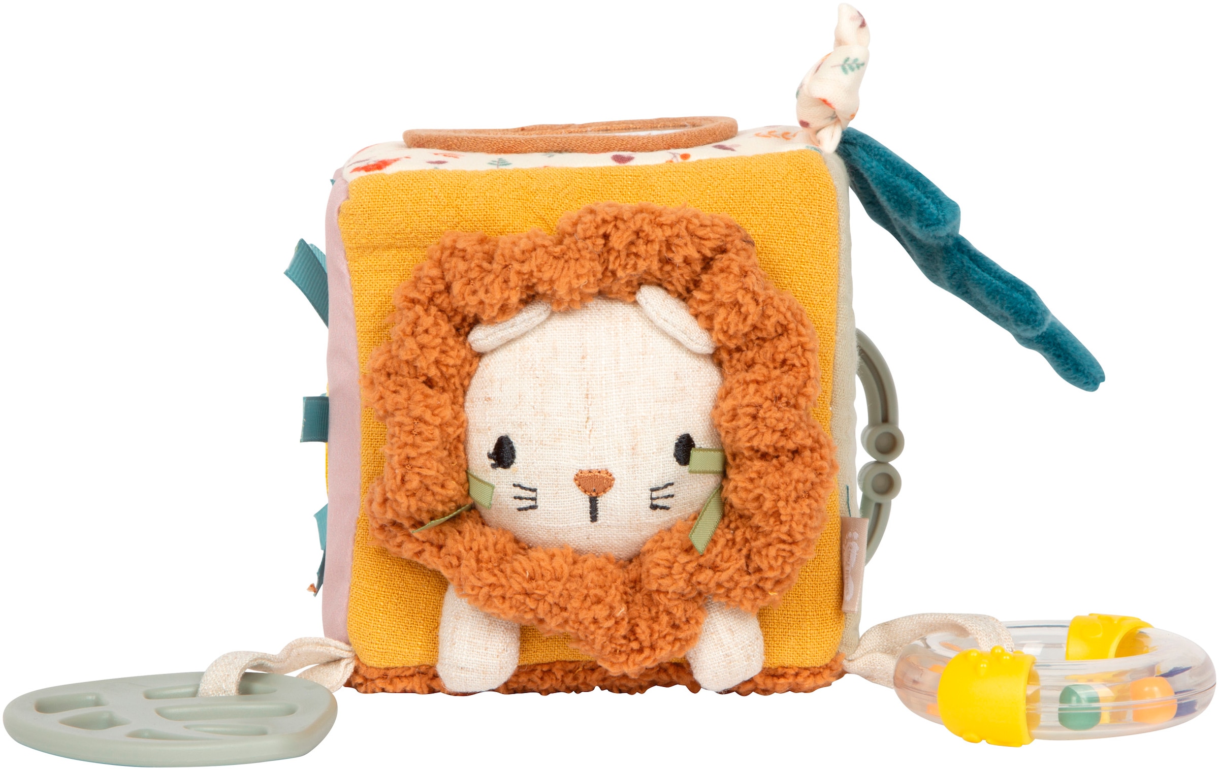 Small Foot Greifspielzeug »Little Lion Schnuffeltuch und Spielwürfel«