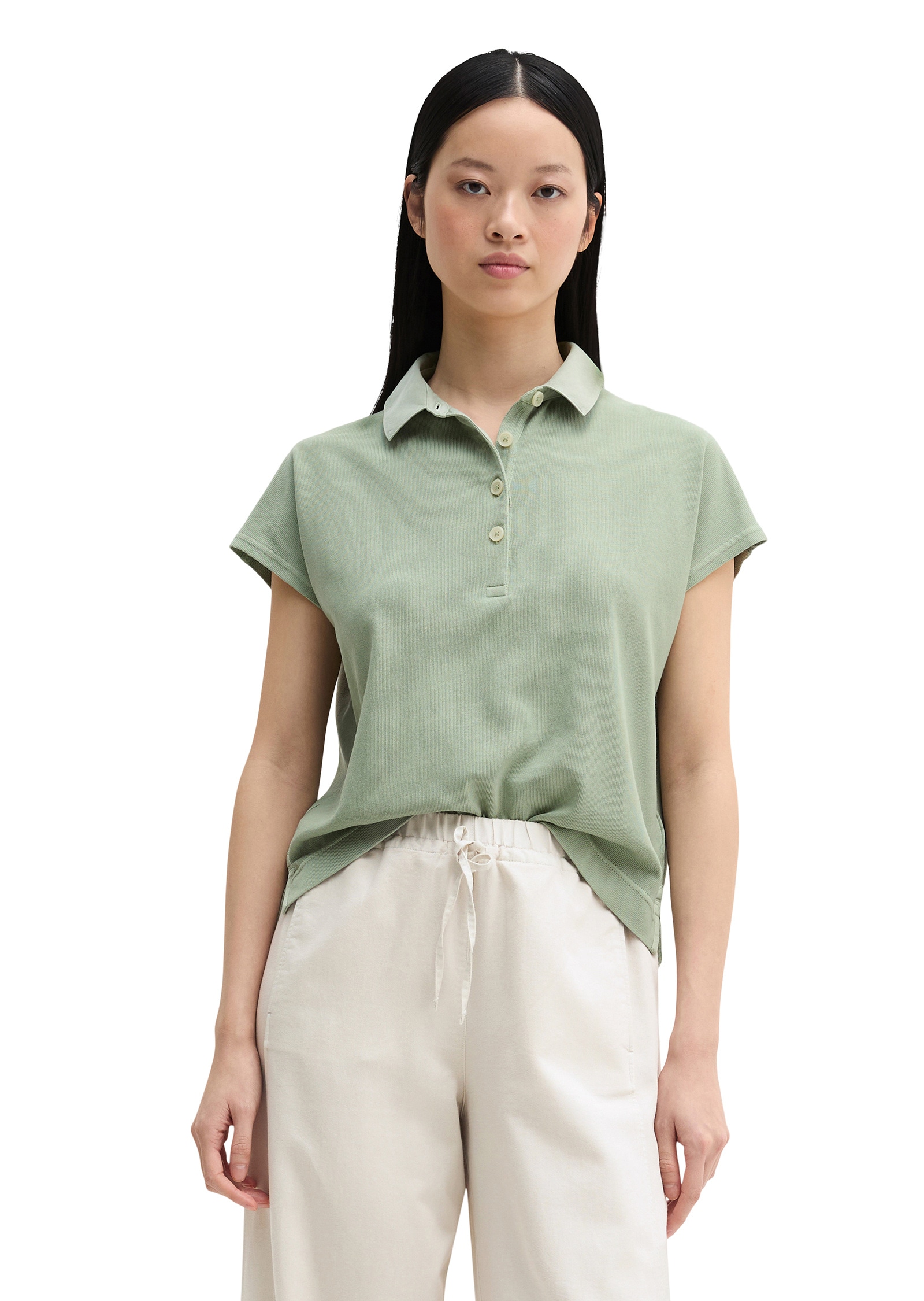 Marc OPolo Poloshirt "aus weichem Single Jersey" günstig online kaufen