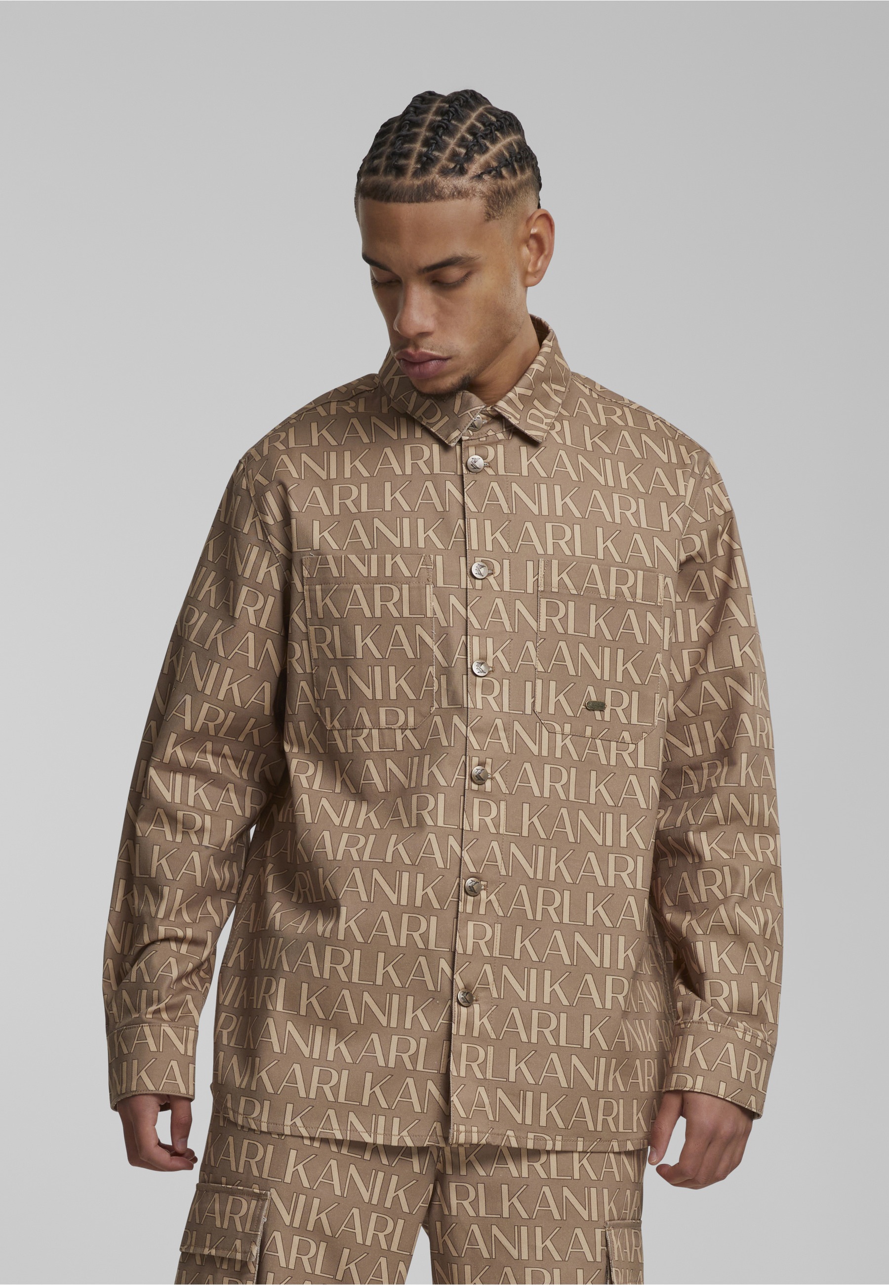 Karl Kani Kurzarmshirt »Karl Kani Karl Kani Aop Overshirt« 1 Stk.