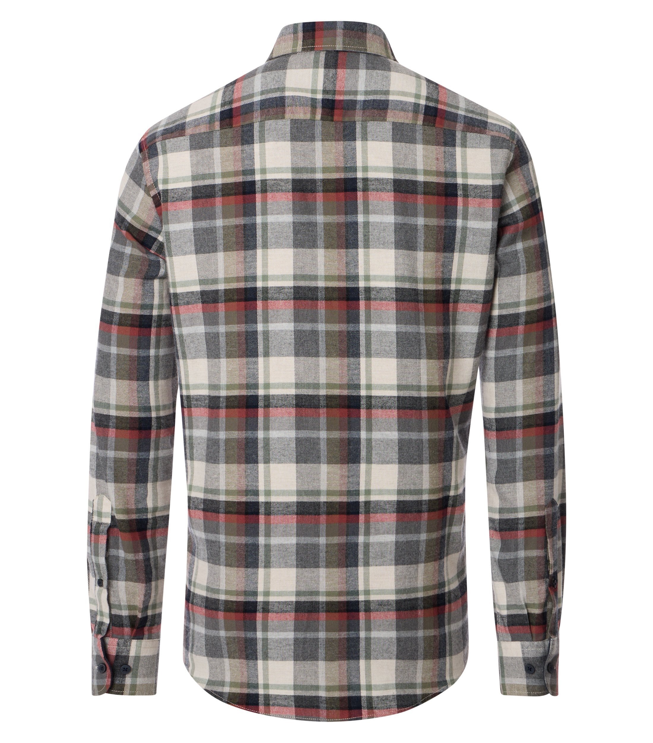 CASAMODA Langarmhemd "CASAMODA Freizeithemd kariert" günstig online kaufen