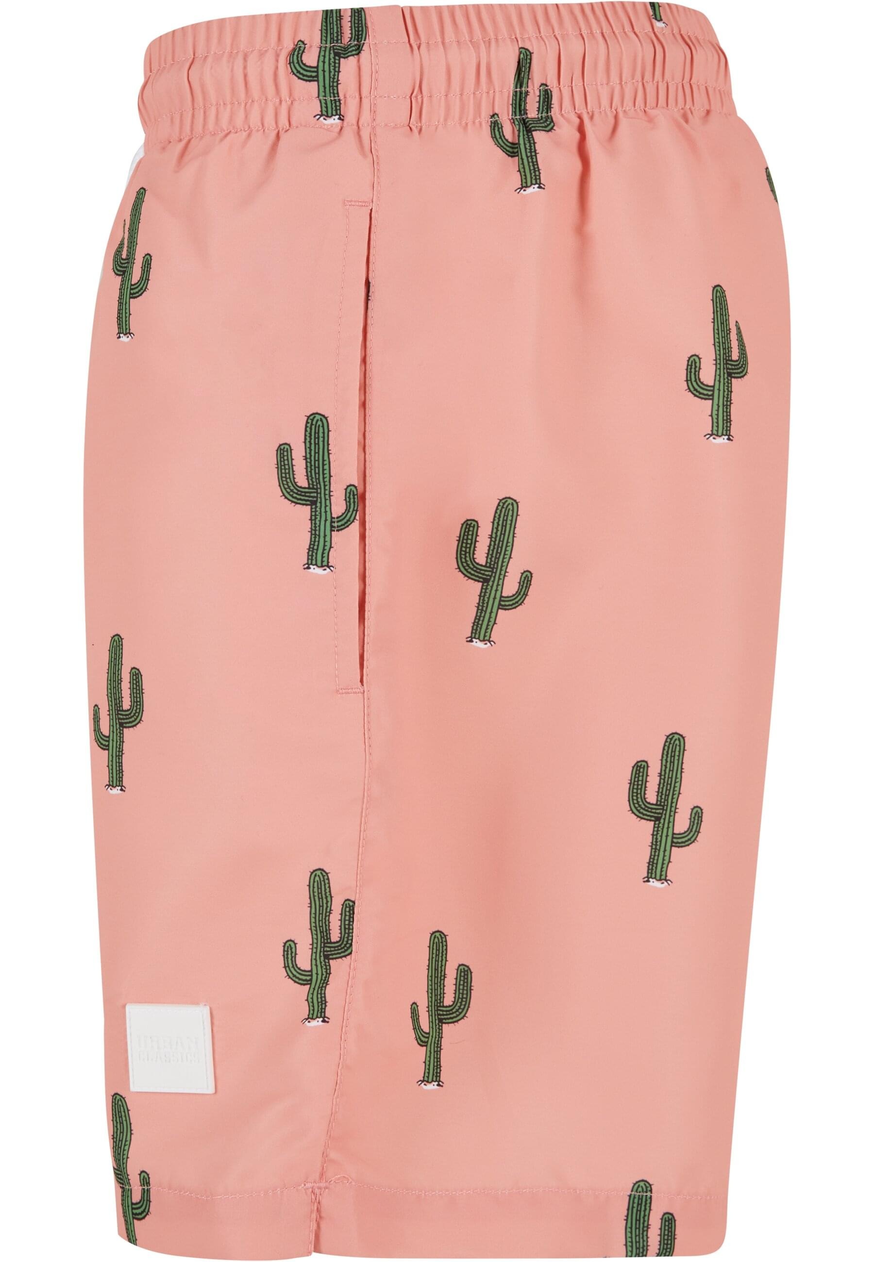 URBAN CLASSICS Badeshorts »Urban Classics Herren Pattern Swim Shorts«