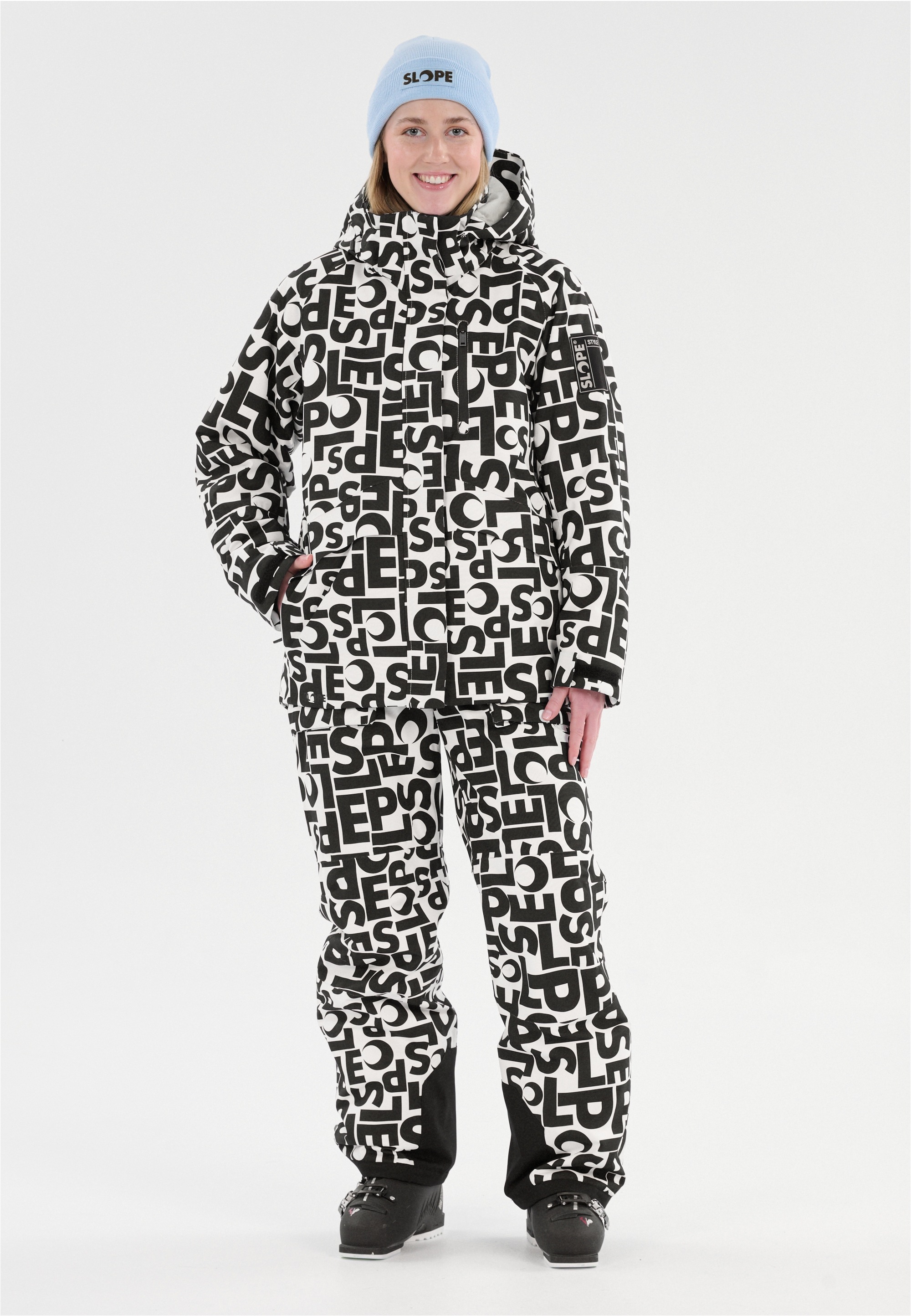 SLOPE Skijacke »Kenai« mit All-Over-Print und Top Ausstattung