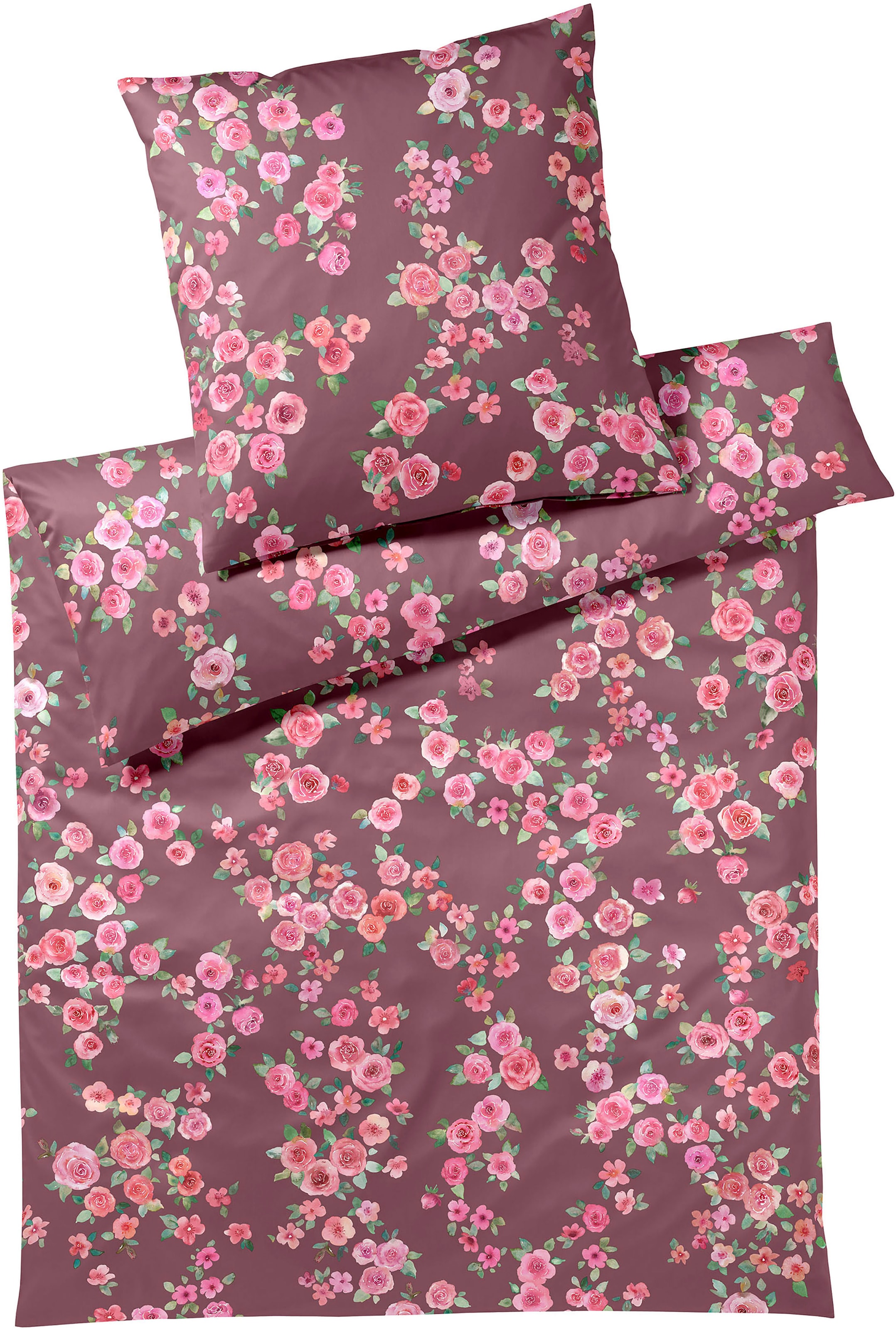 Elegante Bettwäsche "Princess" 2 Stk. tlg. angenehmes Hautgefühl günstig online kaufen