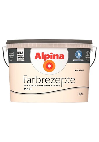 Alpina Wand- ir Deckenfarbe »Farbrezepte Musc...