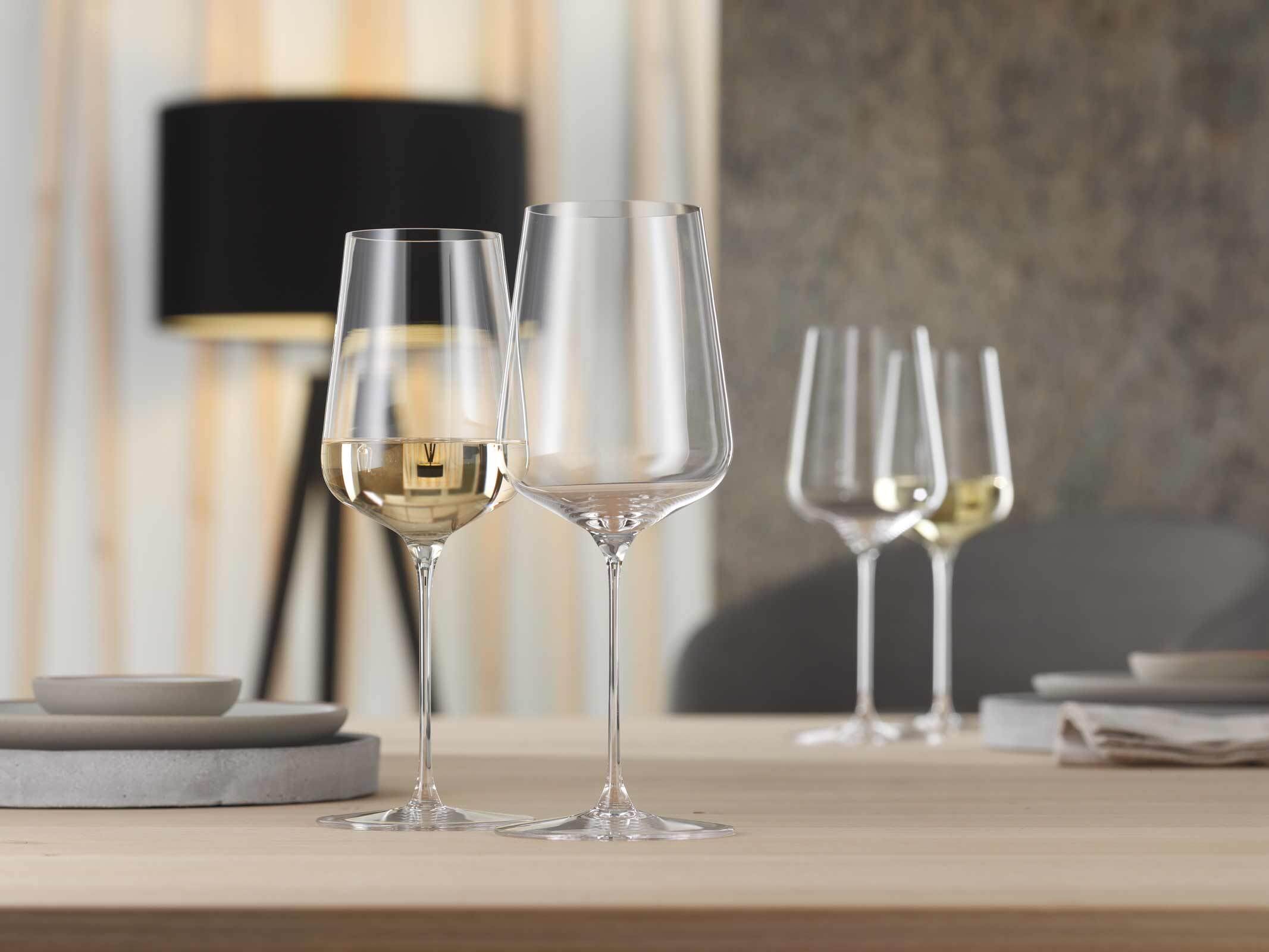 SPIEGELAU Weinglas »Universalgläser + Poliertuch Definition 550 ml 2er Set transparent«
