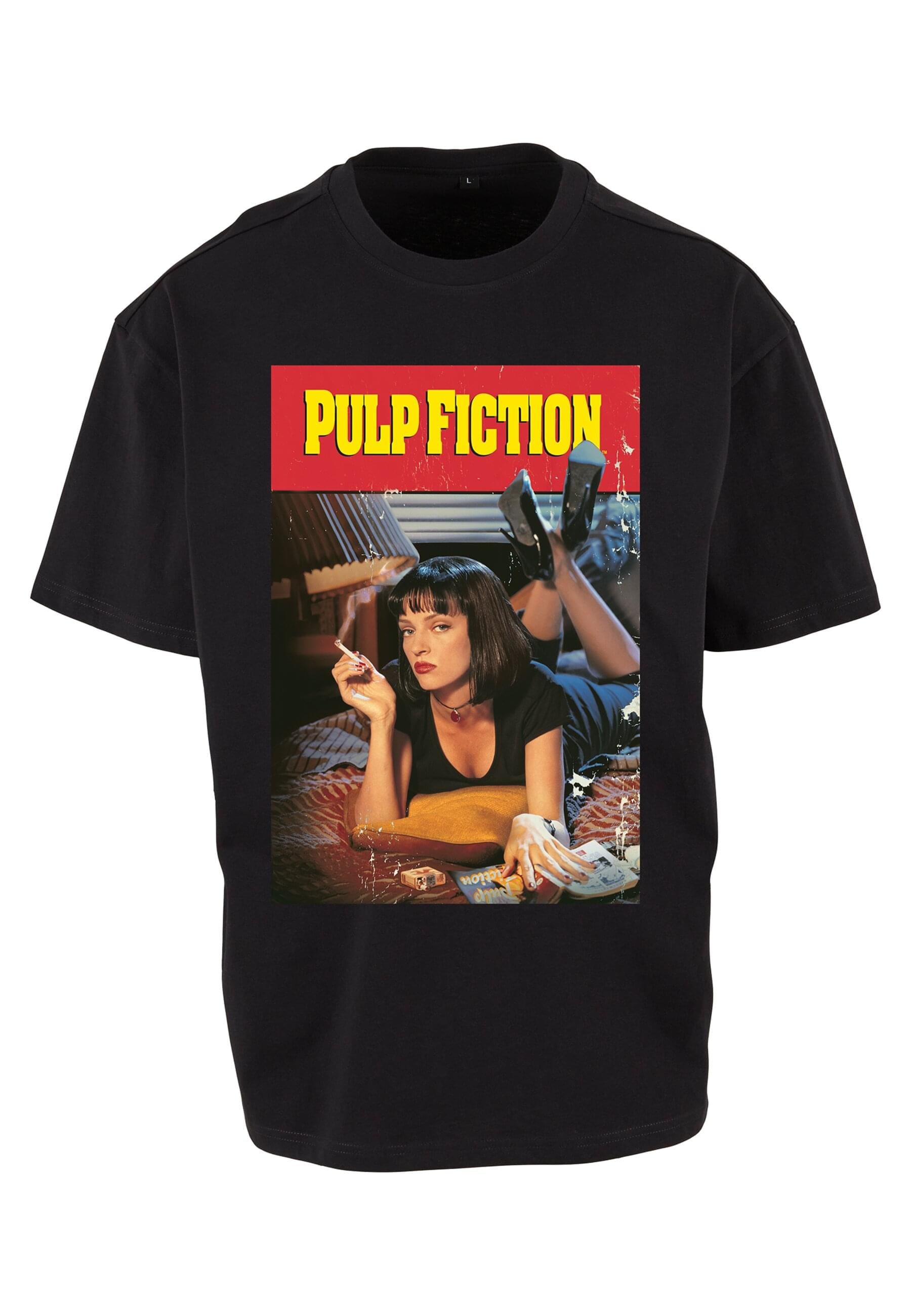 Merchcode T-Shirt "Merchcode Pulp Fiction Clean Oversize Tee" 1 Stk. tlg. günstig online kaufen