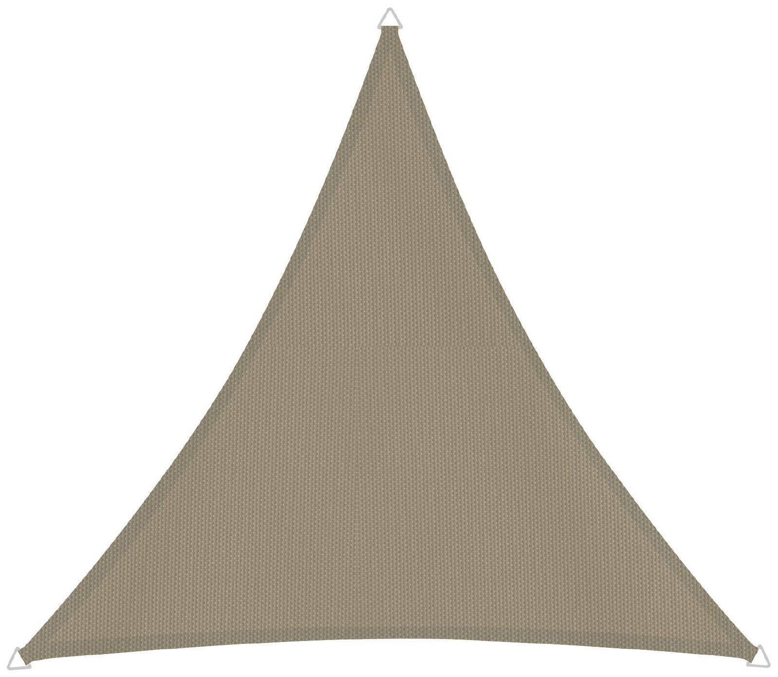 Windhager Sonnensegel "Cannes Dreieck", 4x4x4m taupe