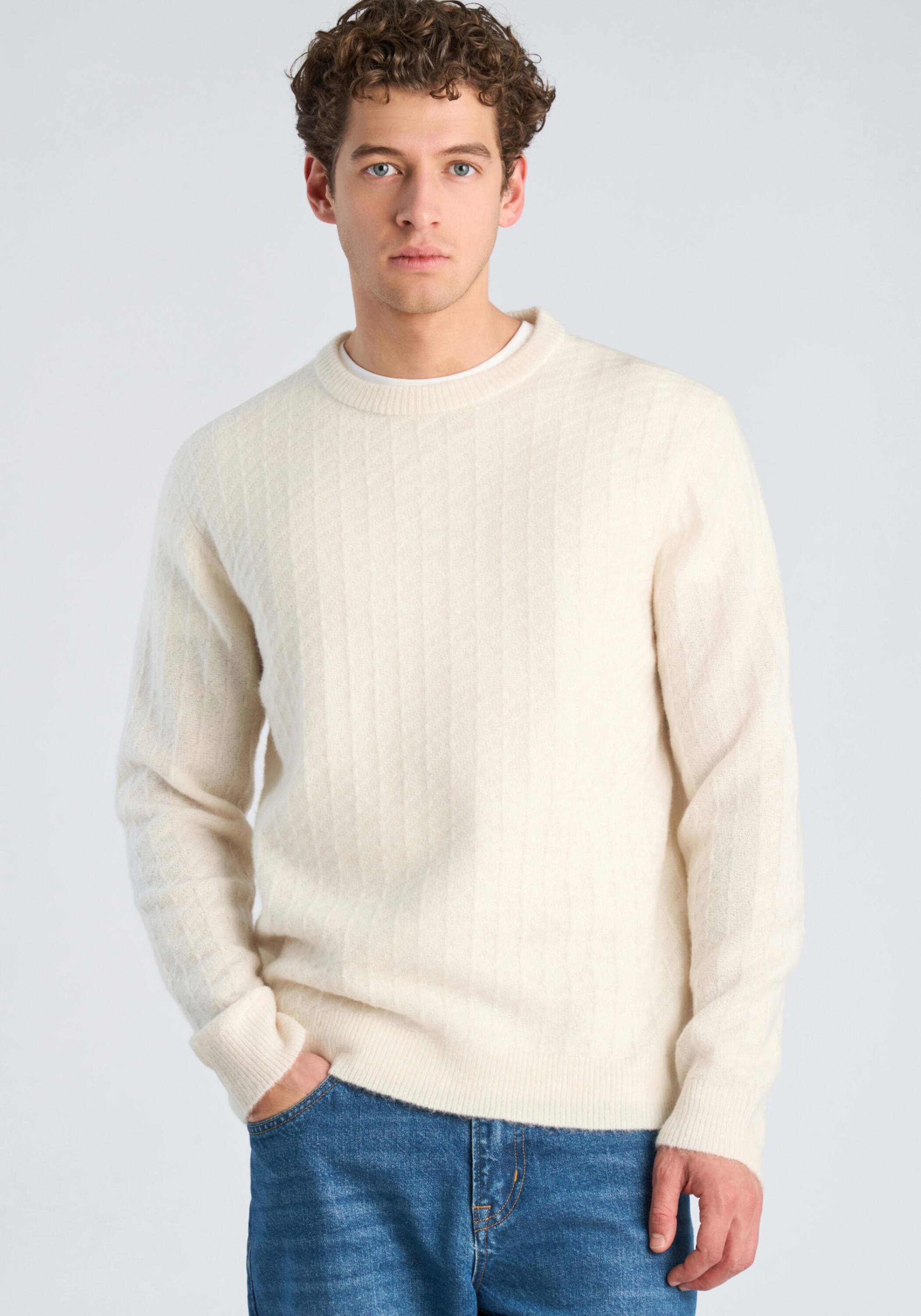 LINDBERGH Strickpullover "Strickpullover Comfort Fit"