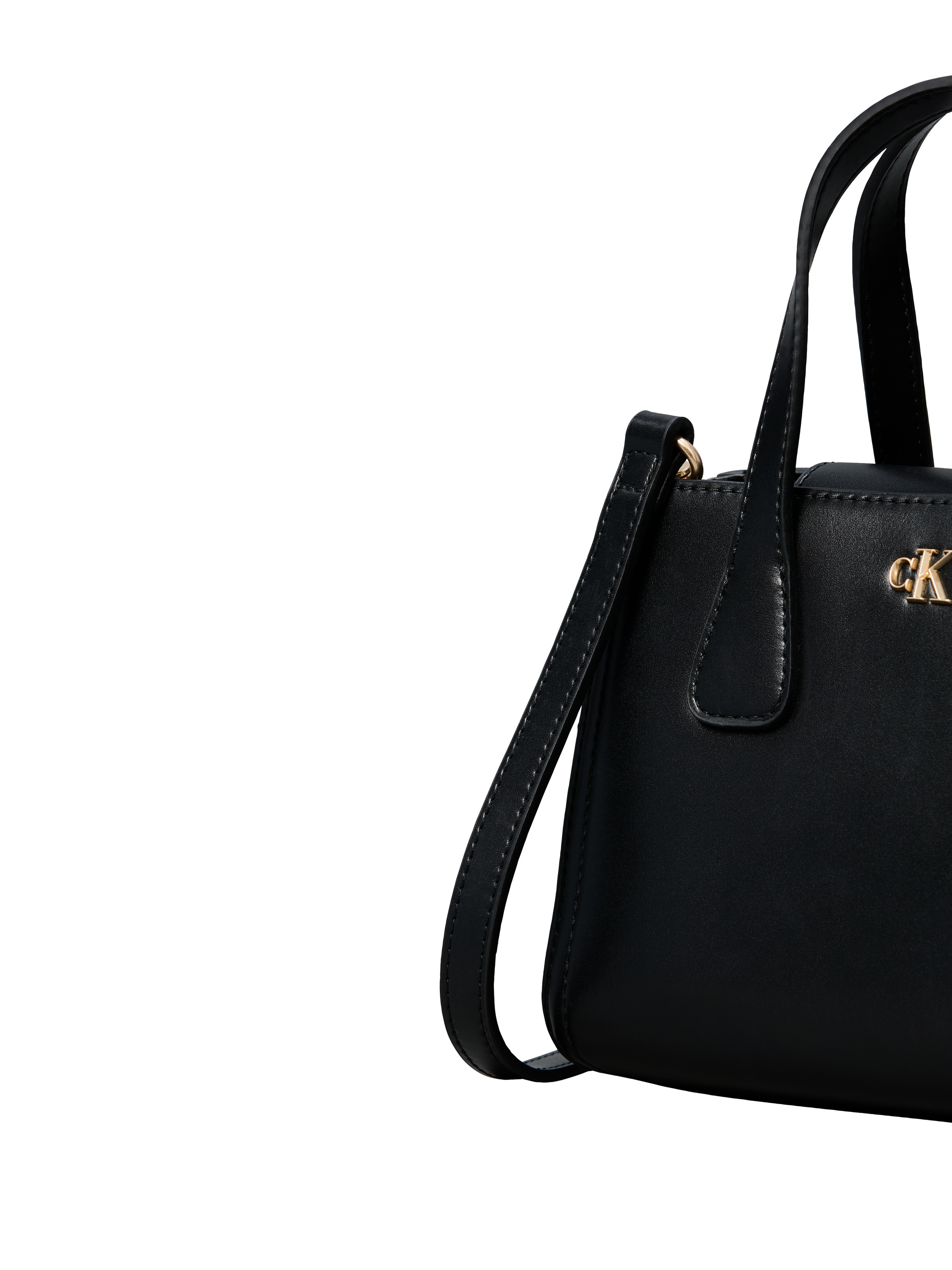 Calvin Klein Tragetasche »CK MINI TOTE CROSSBODY« Umhängetasche, Schultertasche mit Logoschriftzug