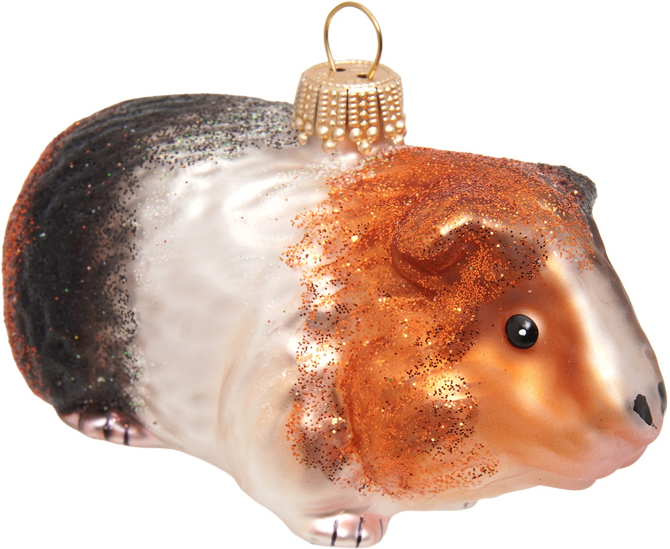 Krebs Glas Lauscha Christbaumschmuck »Meerschweinchen Momo« Glas, 1 Stück