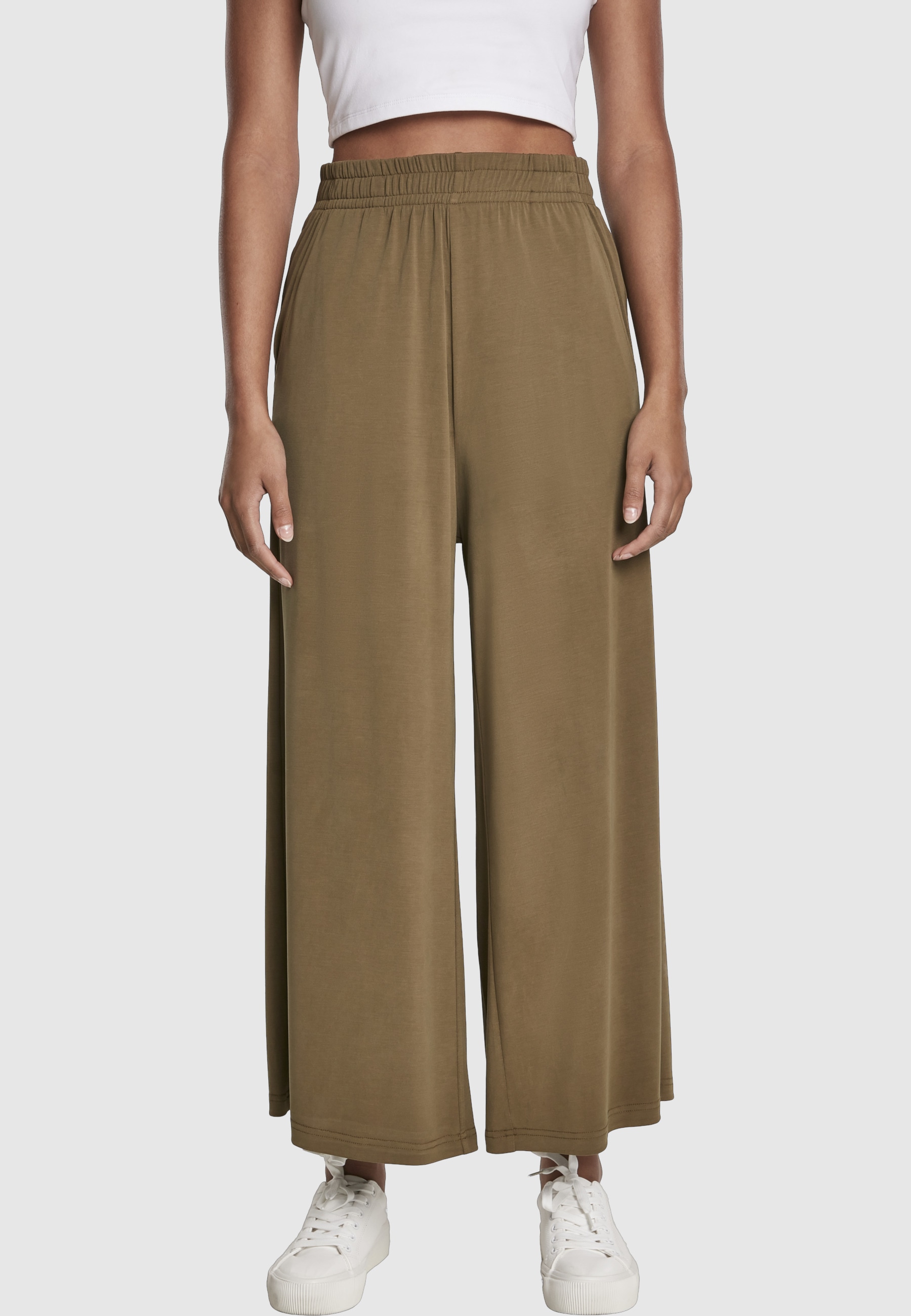 URBAN CLASSICS Stoffhose »Urban Classics Damen Ladies Modal Culotte«