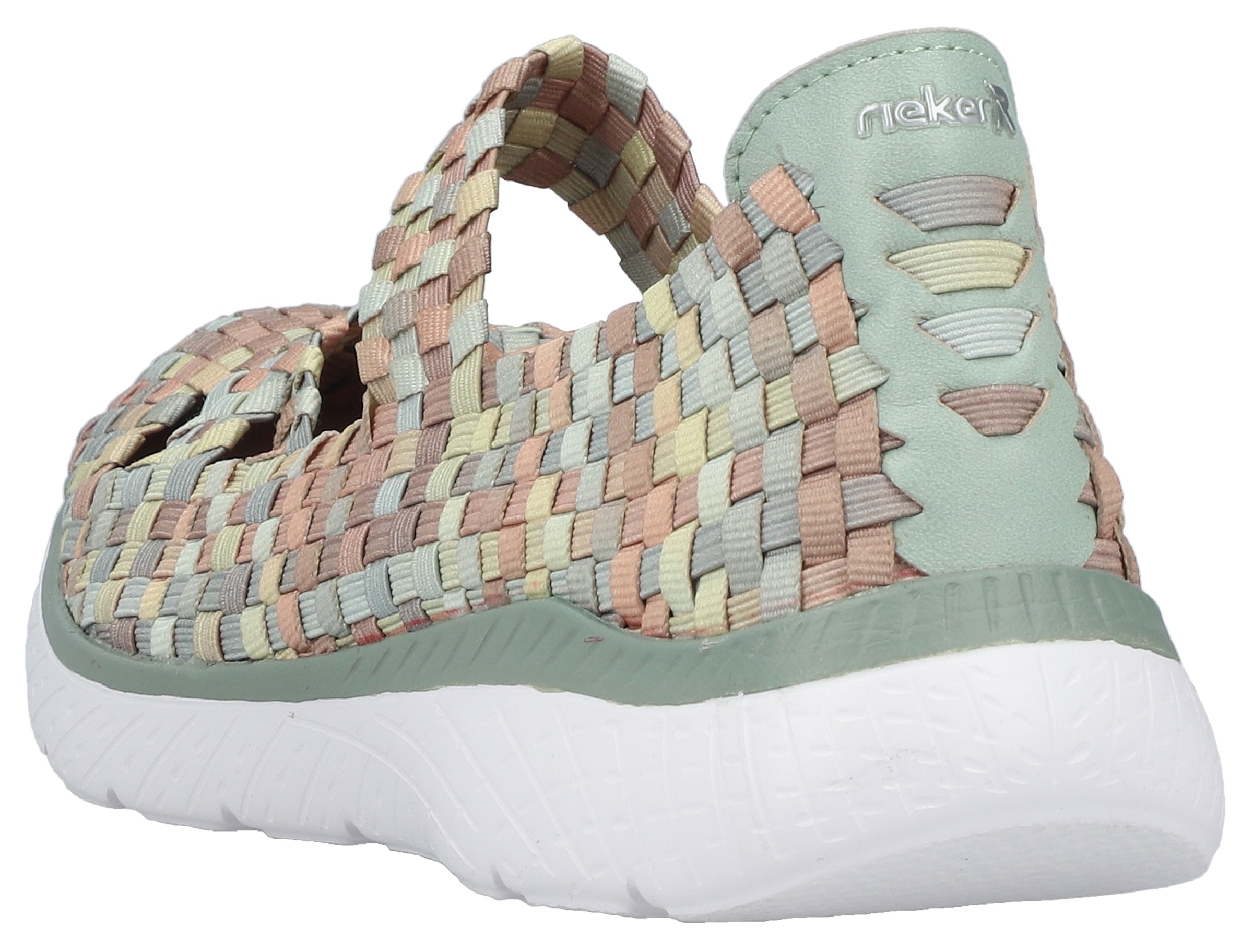 Rieker Riemchenballerina  Slipper, Schlupfschuh mit MemoSoft-Innensohle