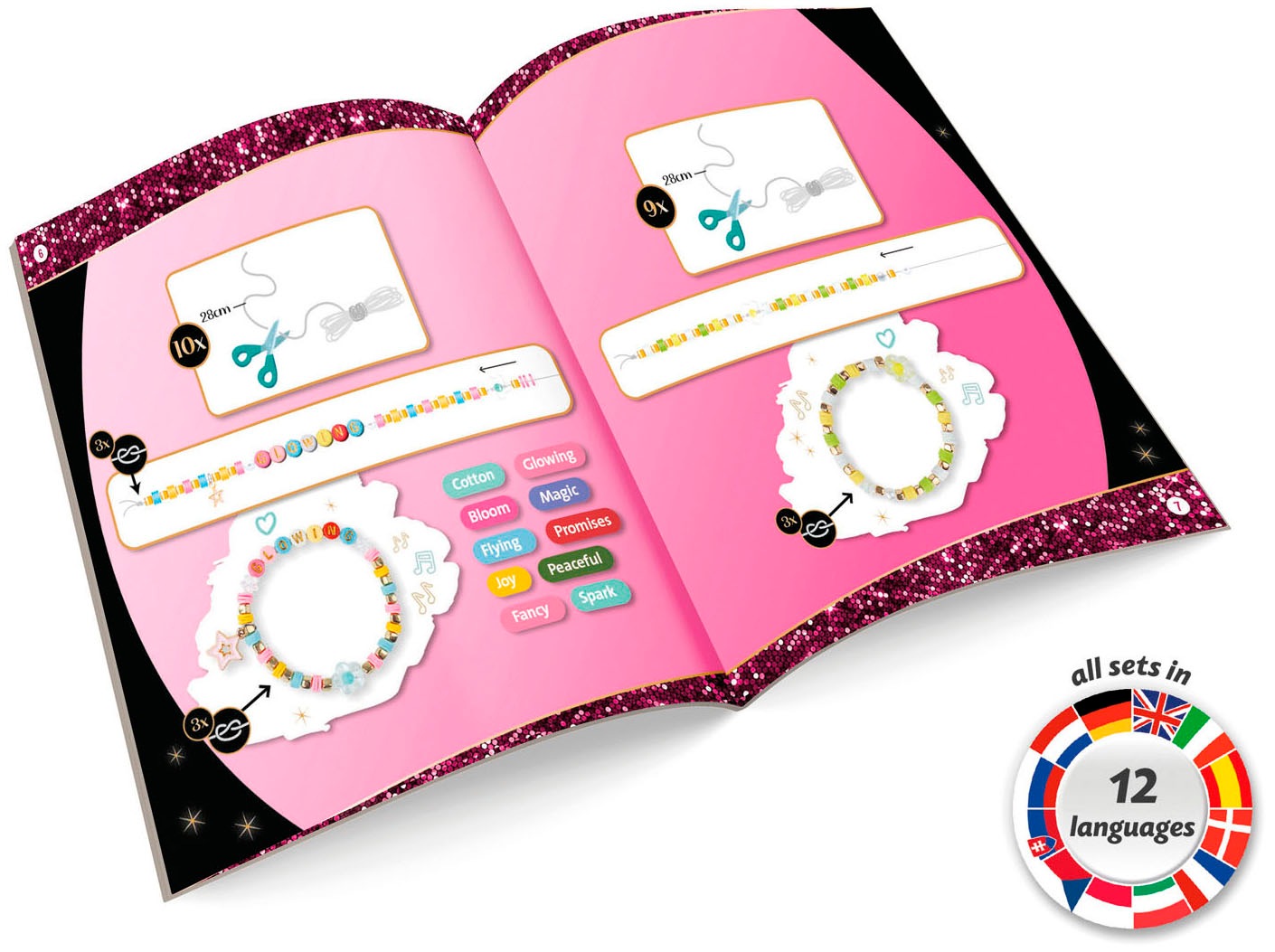 Lena® Kreativset »Taylor Love Freundschaftsarmbänder groß«