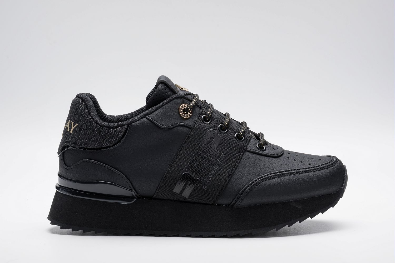 Thumbnail - Replay Plateausneaker Schnürschuh, Freizeitsneaker, Halbschuh mit Perforation