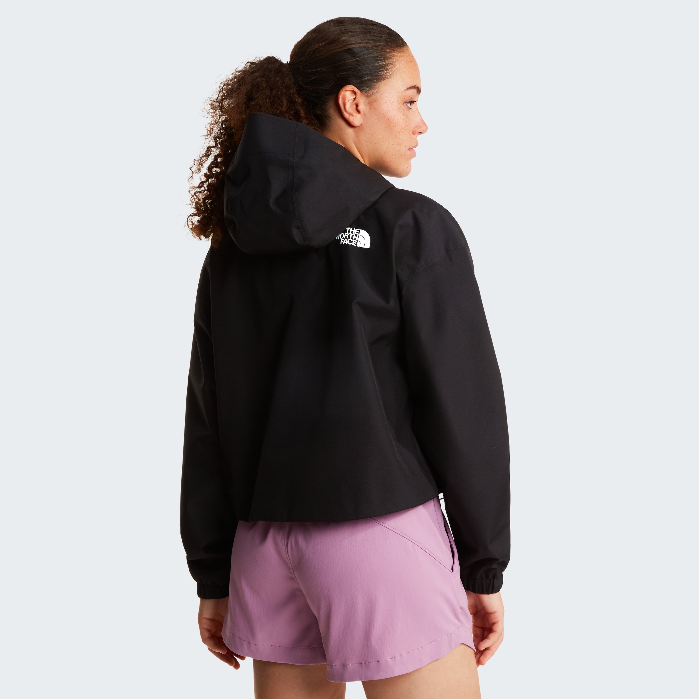 The North Face Funktionsjacke »W QUEST MONO CROPPED  JACKET« leichte Funktionsjacke, aus Polyester
