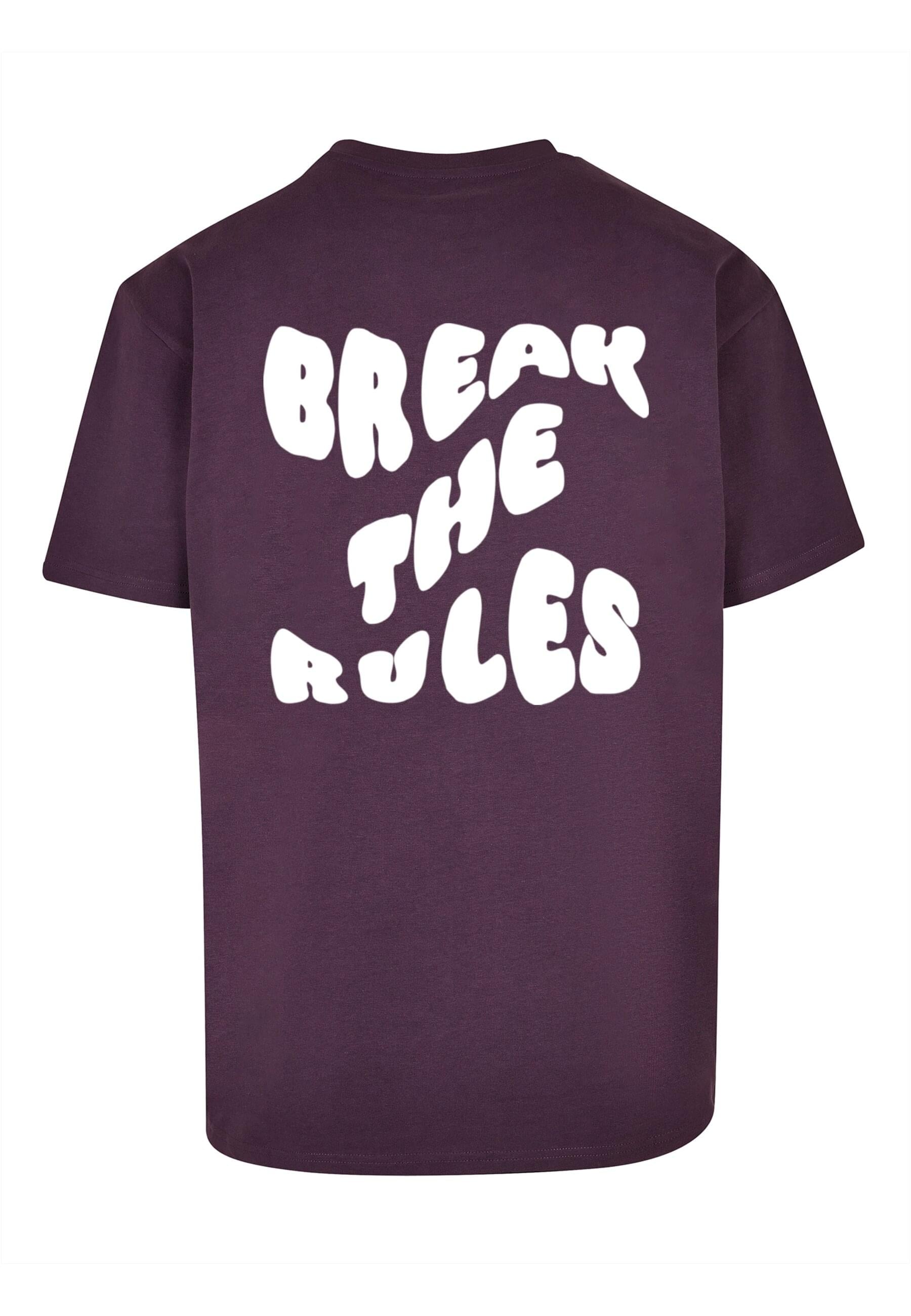 Merchcode T-Shirt "Merchcode Herren Break The Rules Heavy Oversize Tee" günstig online kaufen