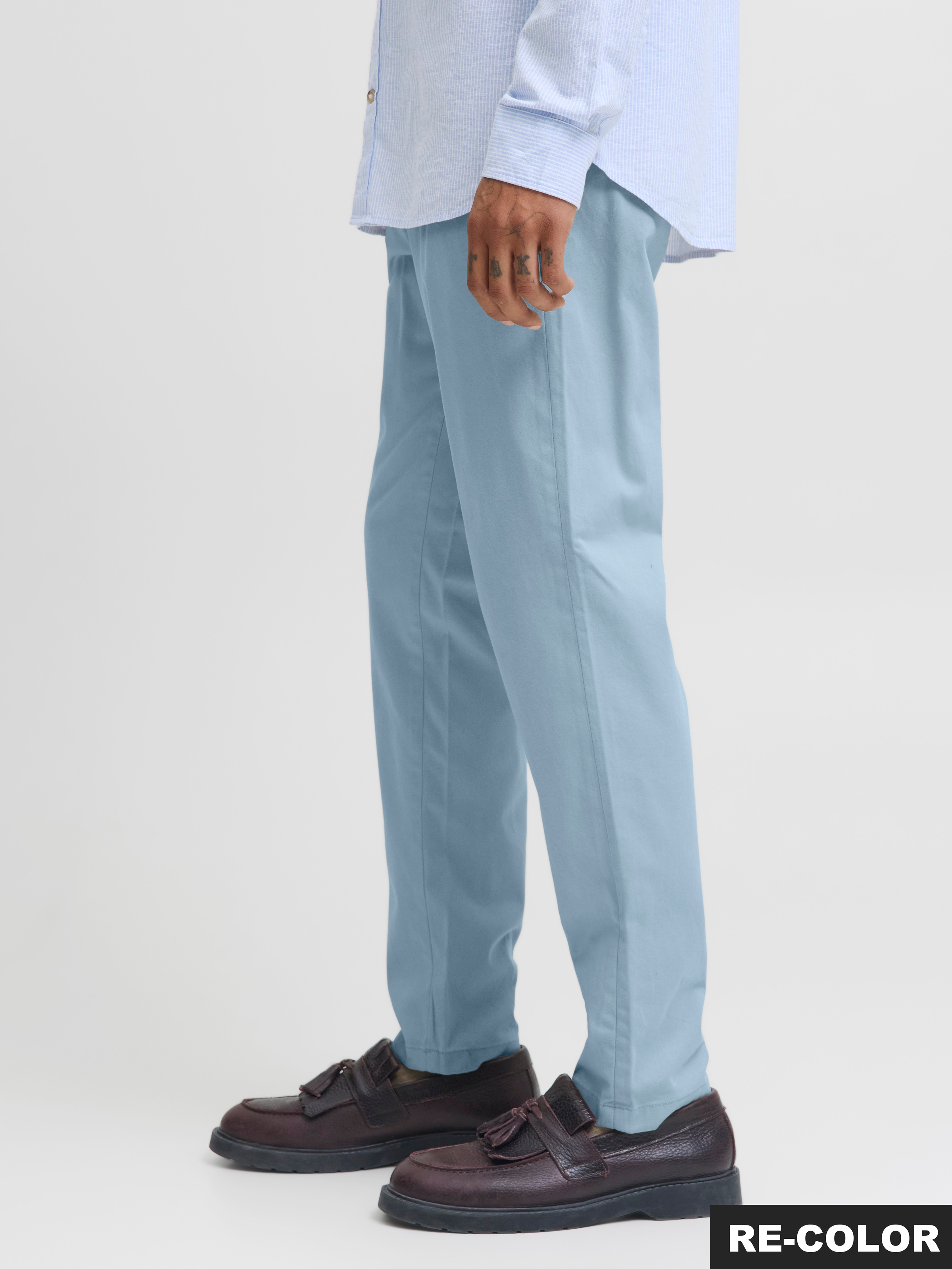 Jack & Jones Chinos "JPSTMARCO mit Stretchkomfort und schmalem Bein" mit Re günstig online kaufen