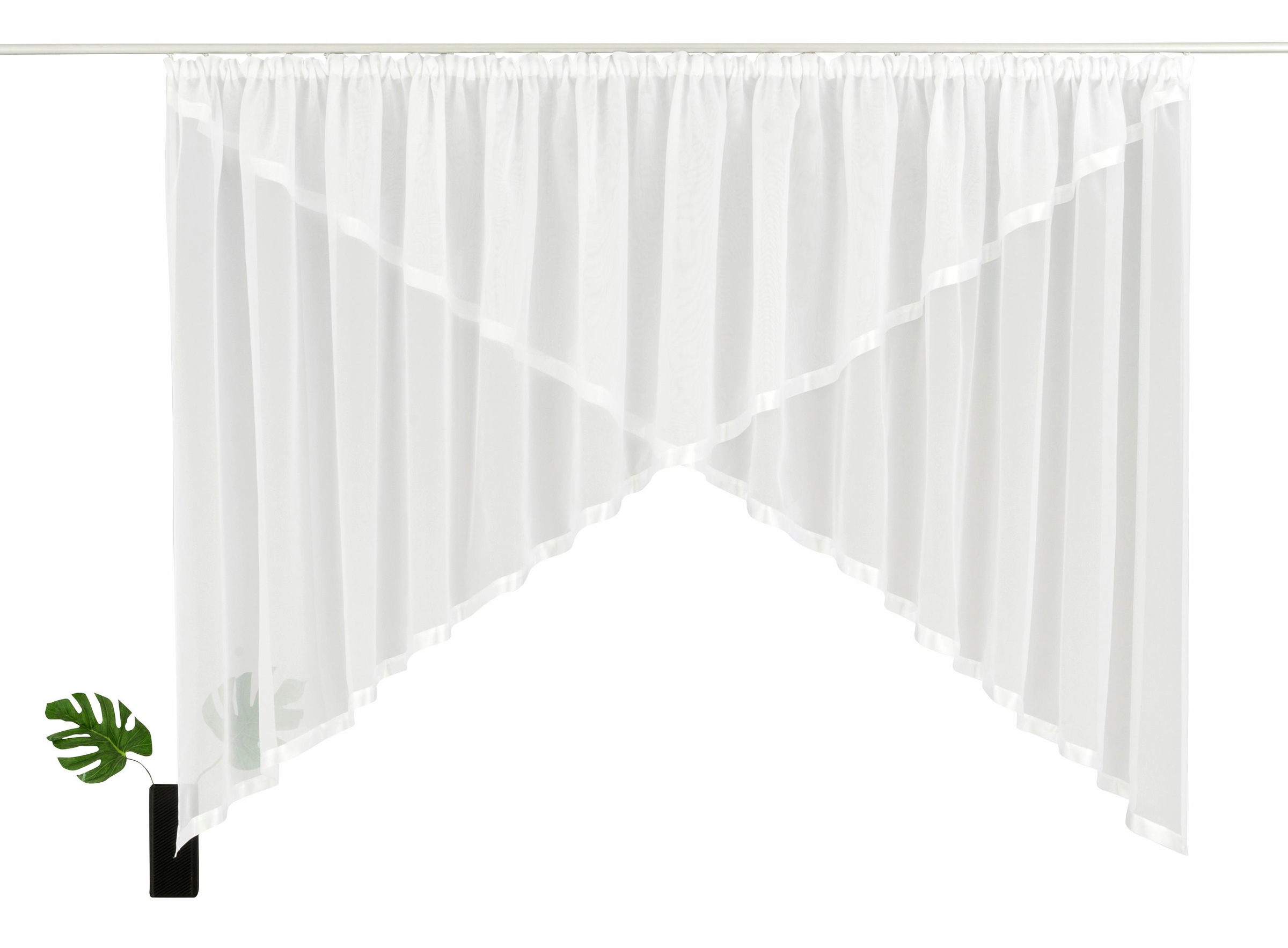 my home Kuvertstore "Eby" Kräuselband 1 Stk. tlg. Gardine, Fertiggardine, t günstig online kaufen