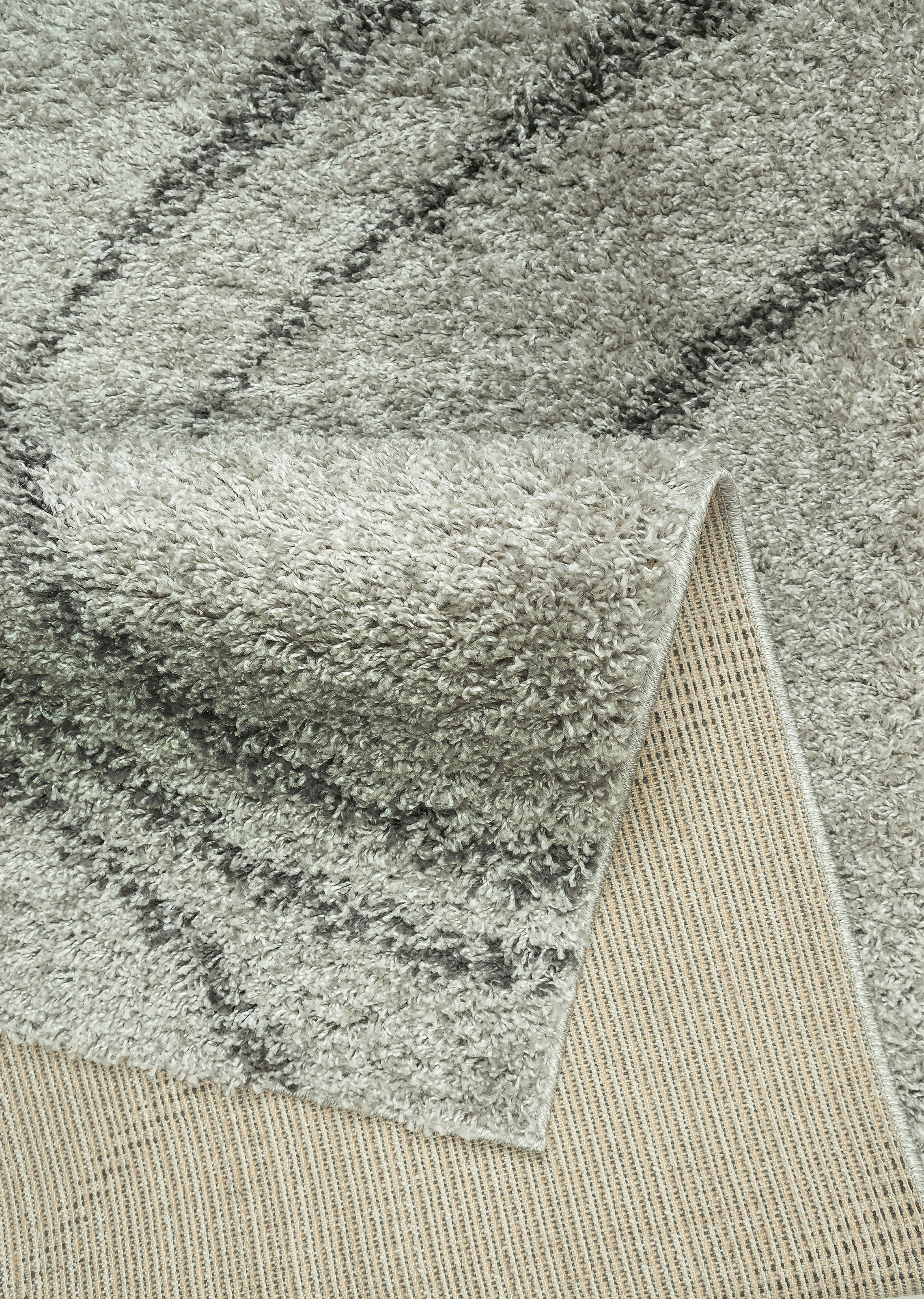 Home affaire Hochflor-Teppich »Nano«, | Flor Wellen-Design, besonders modernes Hochflor, weicher rechteckig, BAUR