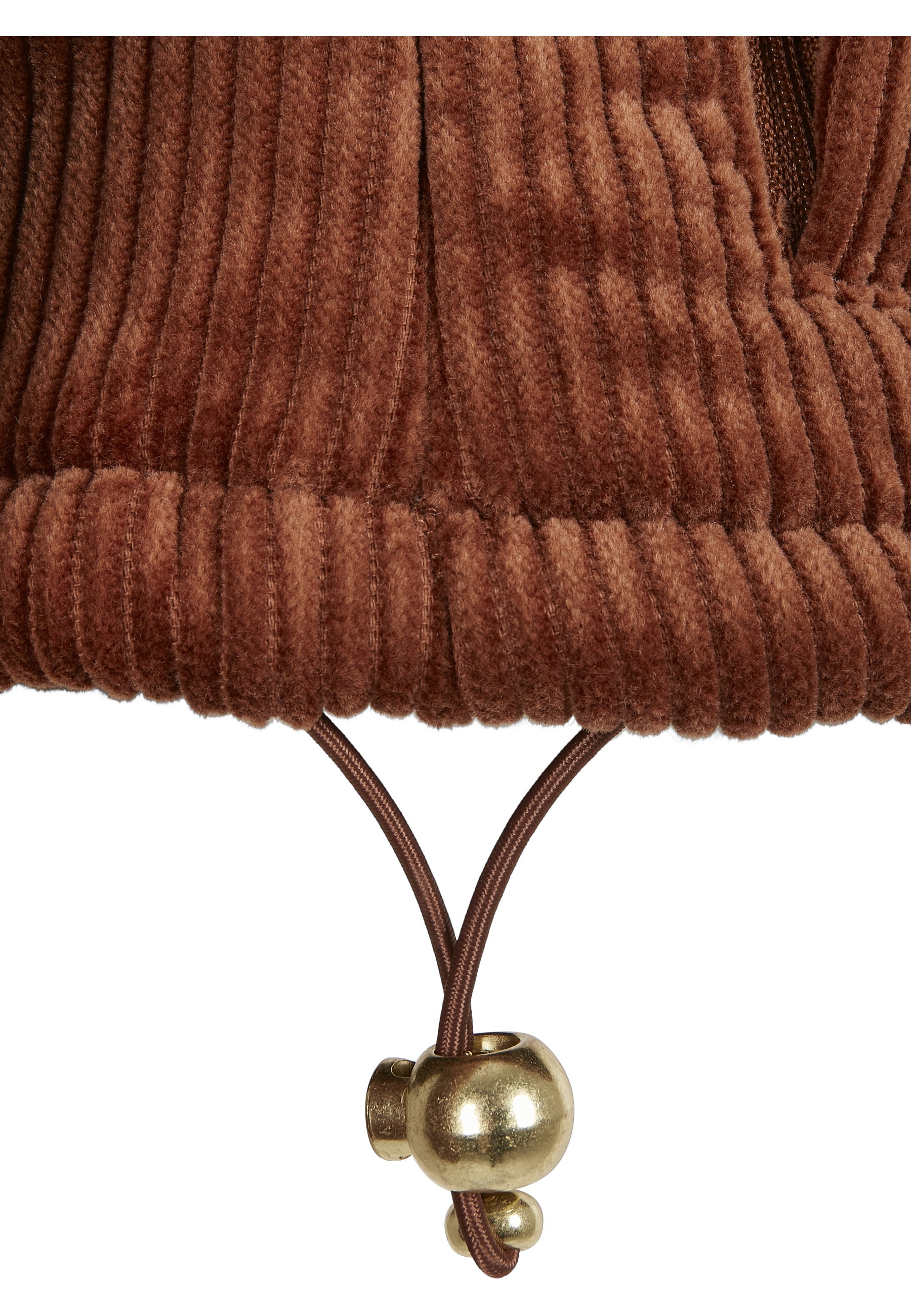 URBAN CLASSICS Winterjacke »Urban Classics Damen Ladies Corduroy Puffer Jacket« 1 Stk. tlg. ohne Kapuze