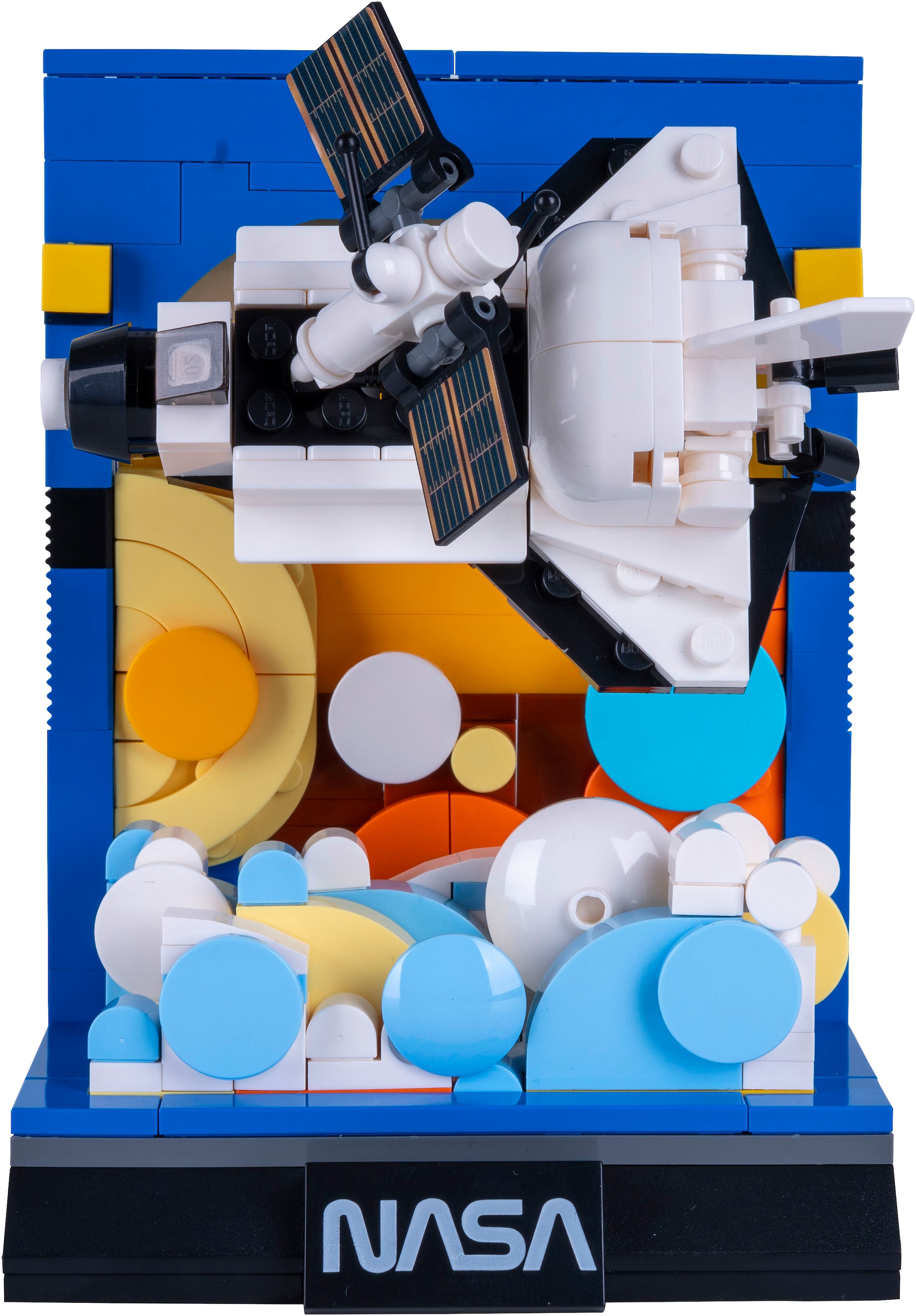 Jamara Konstruktions-Spielset »CaDA, Space Shuttle Discovery Bricks«, (250 St.)