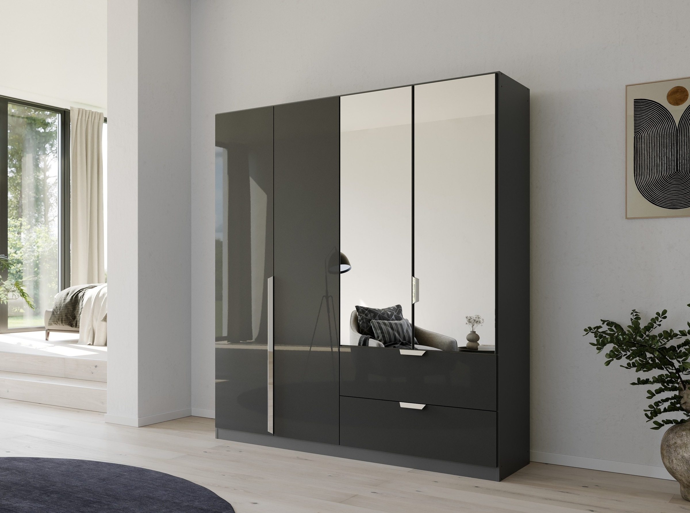 rauch Drehtürenschrank »Glamour by Quadra Spin«