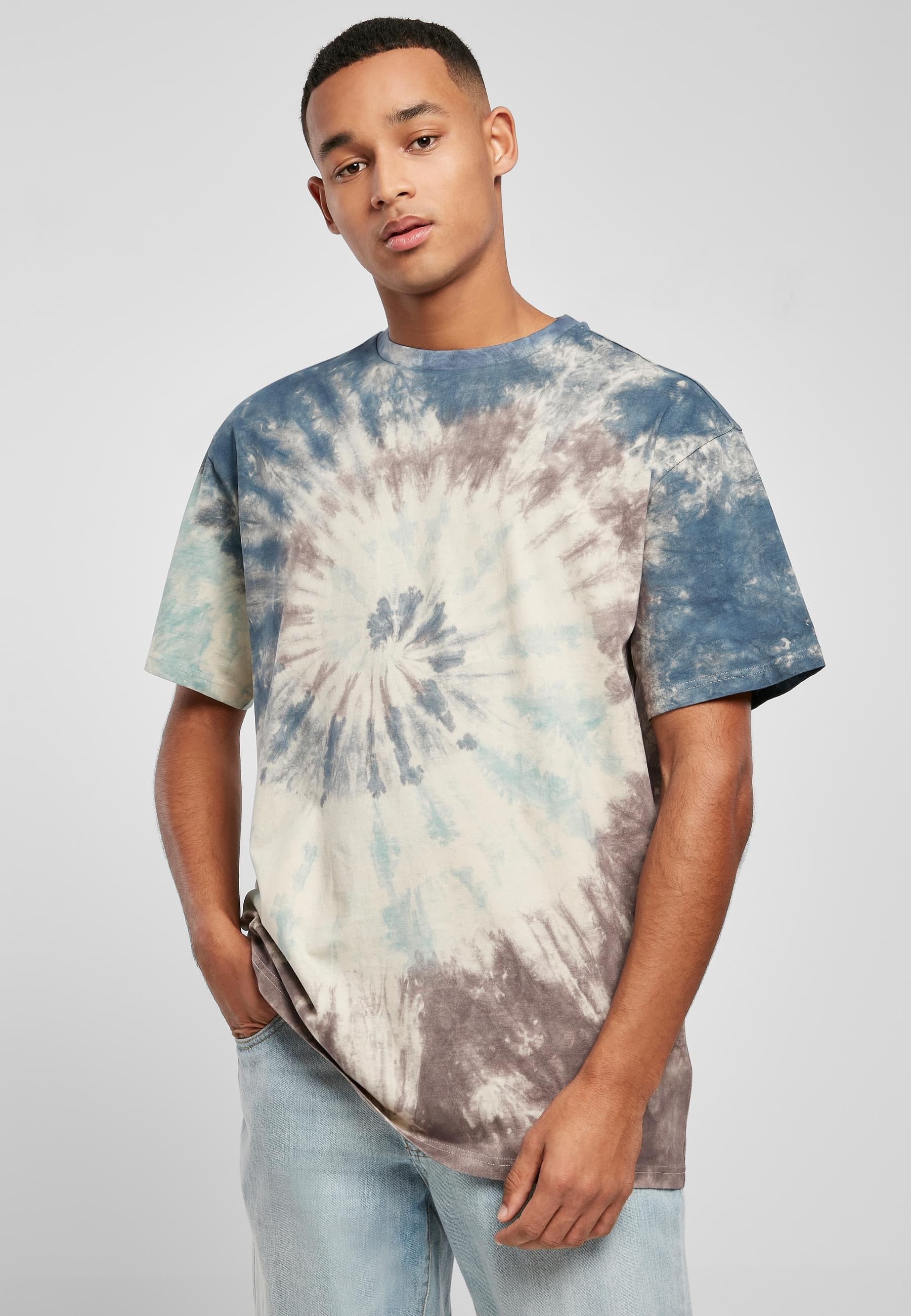 URBAN CLASSICS T-Shirt »Urban Classics Herren Oversize Tie Dye Tee«, (1 tlg.)