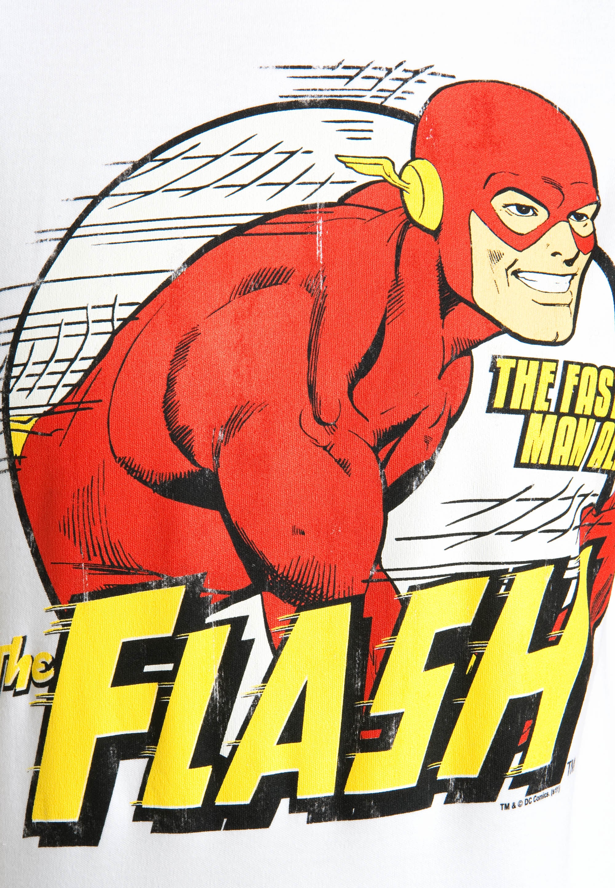 LOGOSHIRT T-Shirt »Flash«, mit lizenziertem Originaldesign