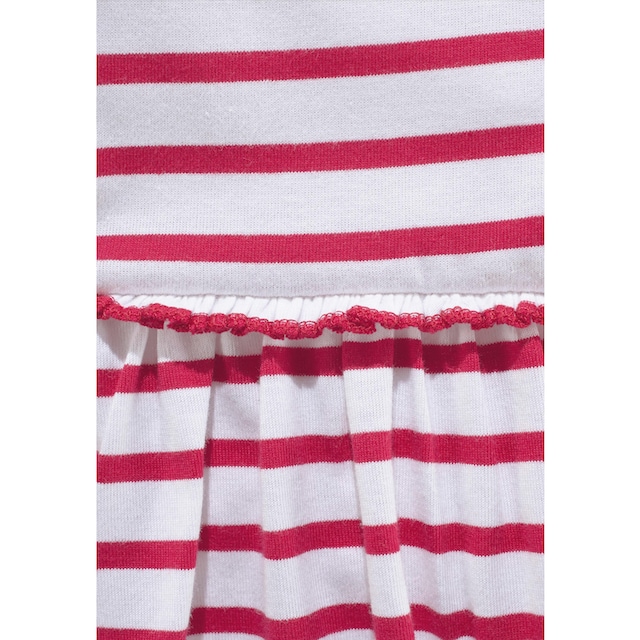 KIDSWORLD Jerseykleid, (Packung, 2 tlg.), mit Punkten und Streifen kaufen |  BAUR