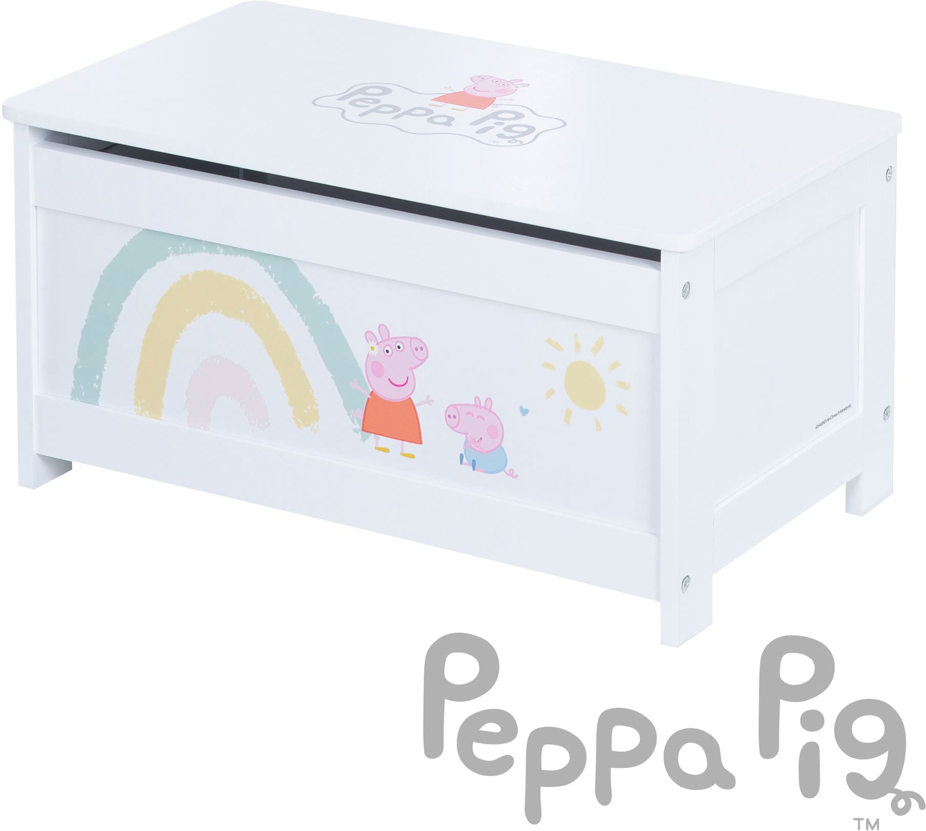 roba® Truhe »Peppa Pig« mit Deckelbremse
