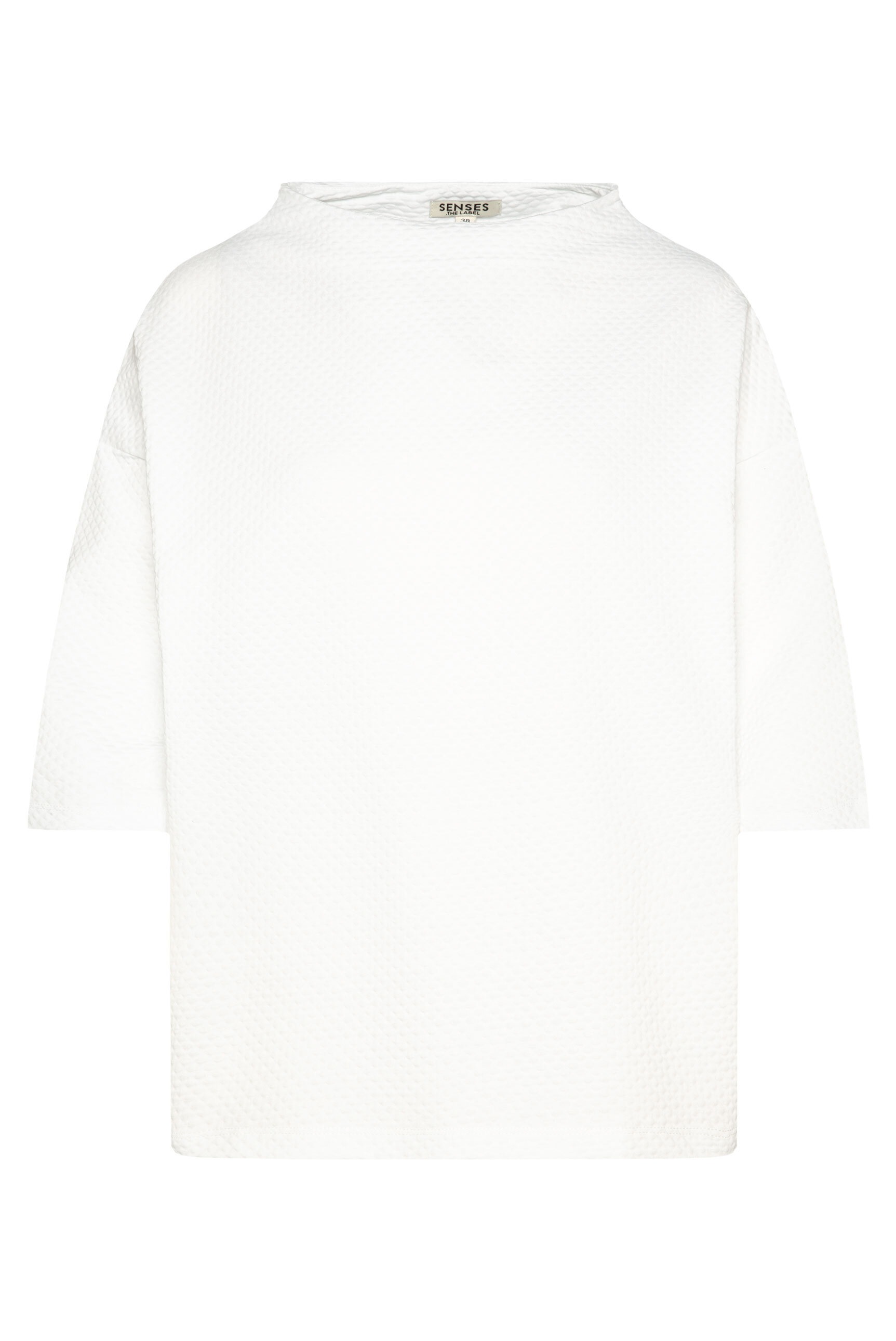 SENSES.THE LABEL Rundhalsshirt, mit Baumwolle