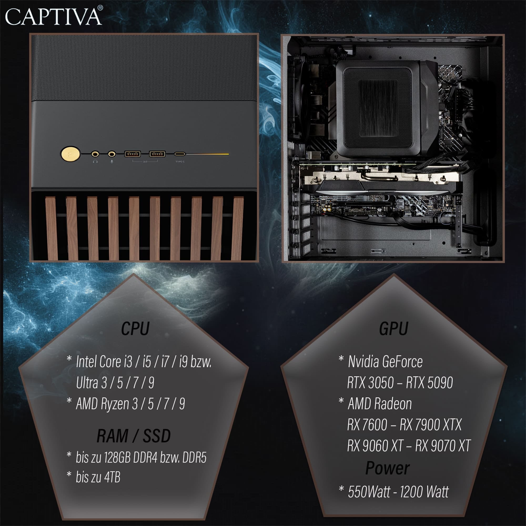 CAPTIVA Gaming-PC »Advanced Gaming R92-845«